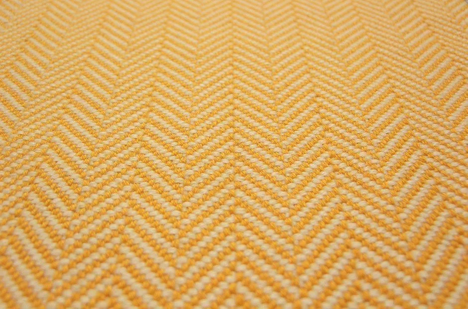 Flatweave Stair runners, Herringbone Marigold.webp