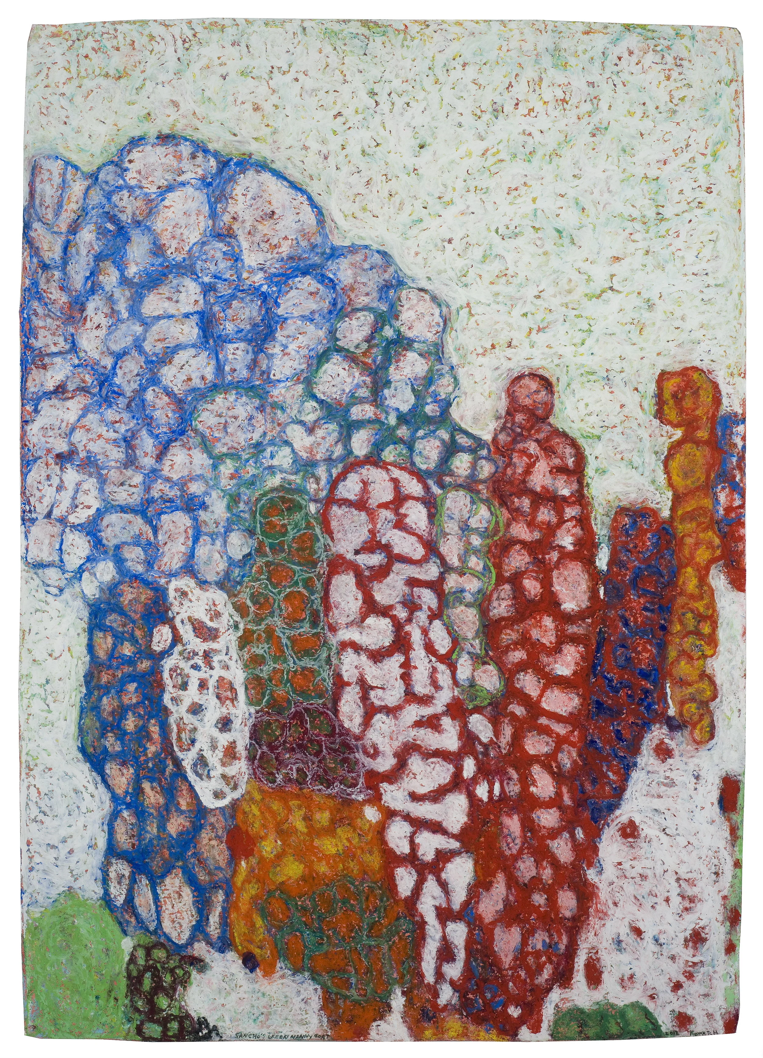 SANCHO'S  GREEN  NANNY GOAT.JPG