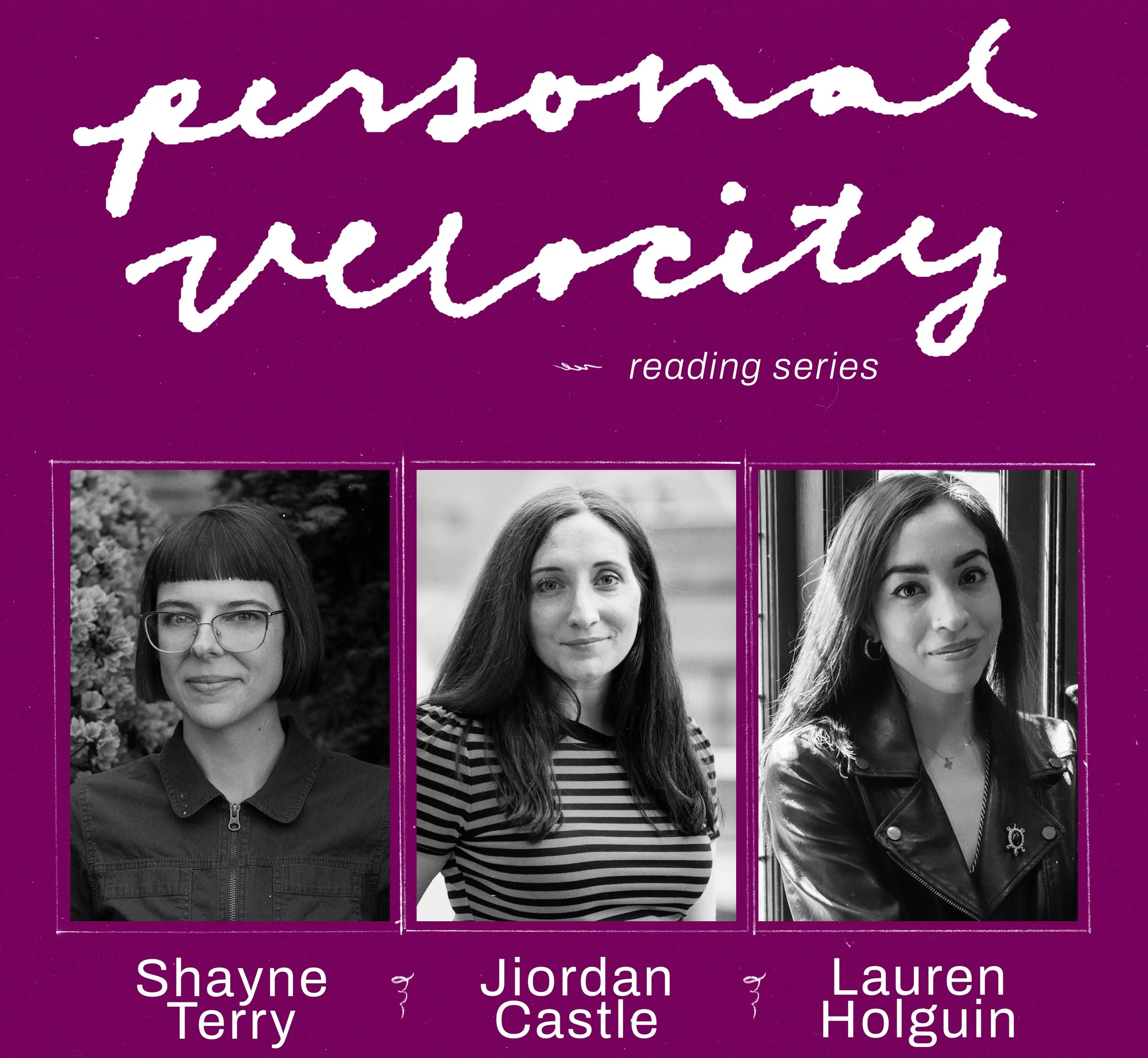 Personal Velocity Reading Series (December)