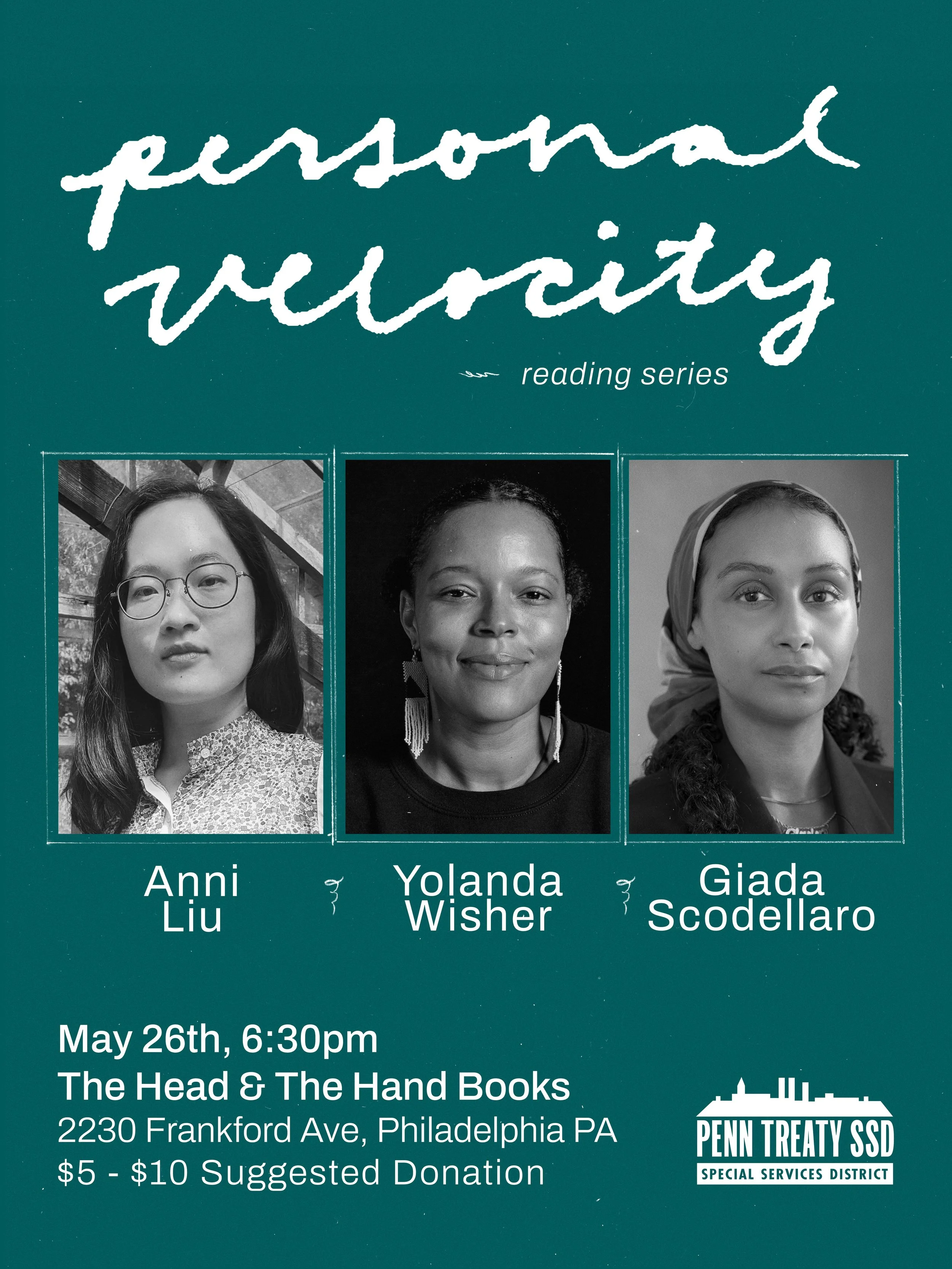 Personal Velocity Reading Series (May)
