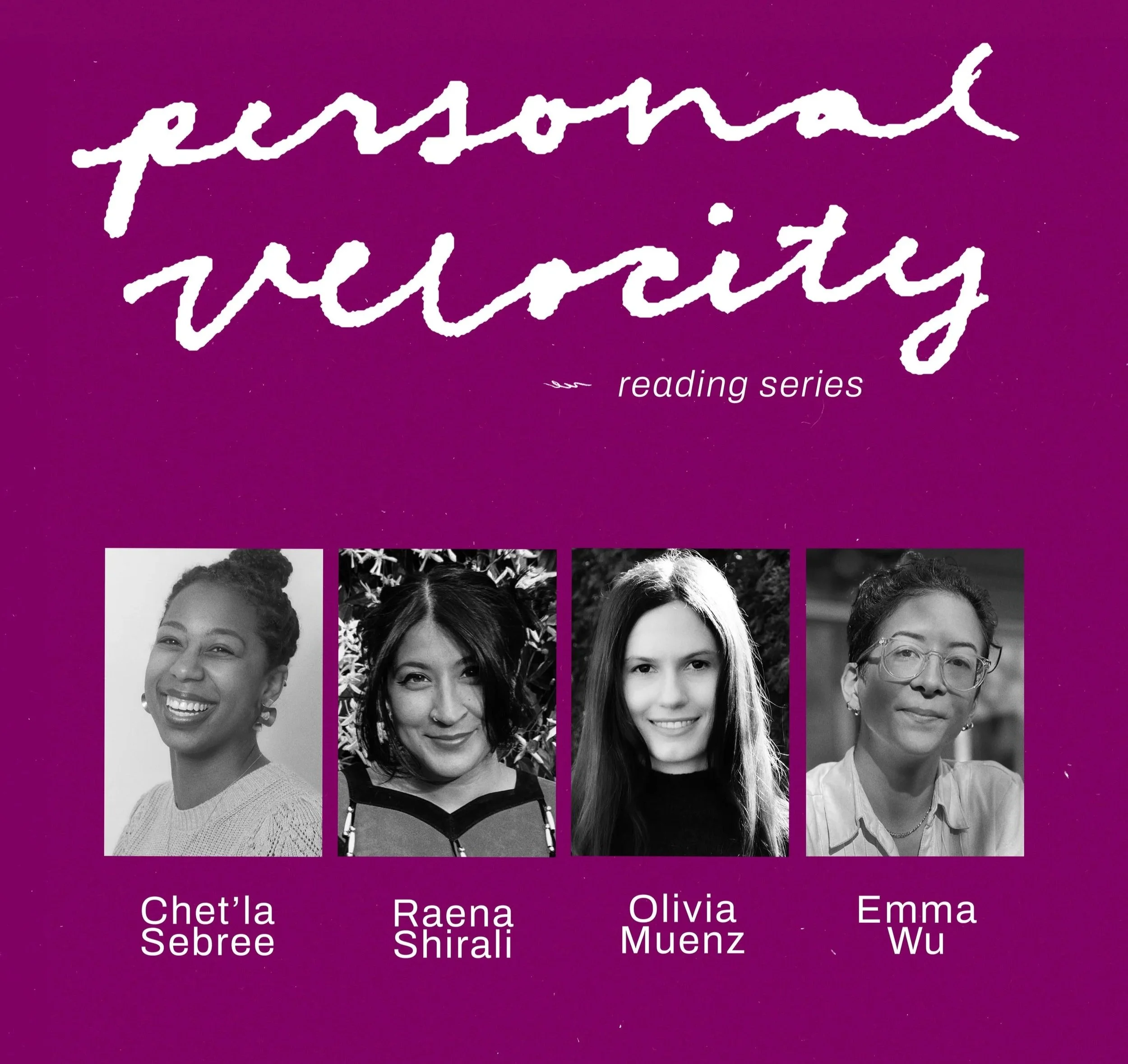 Personal Velocity Reading Series (July)