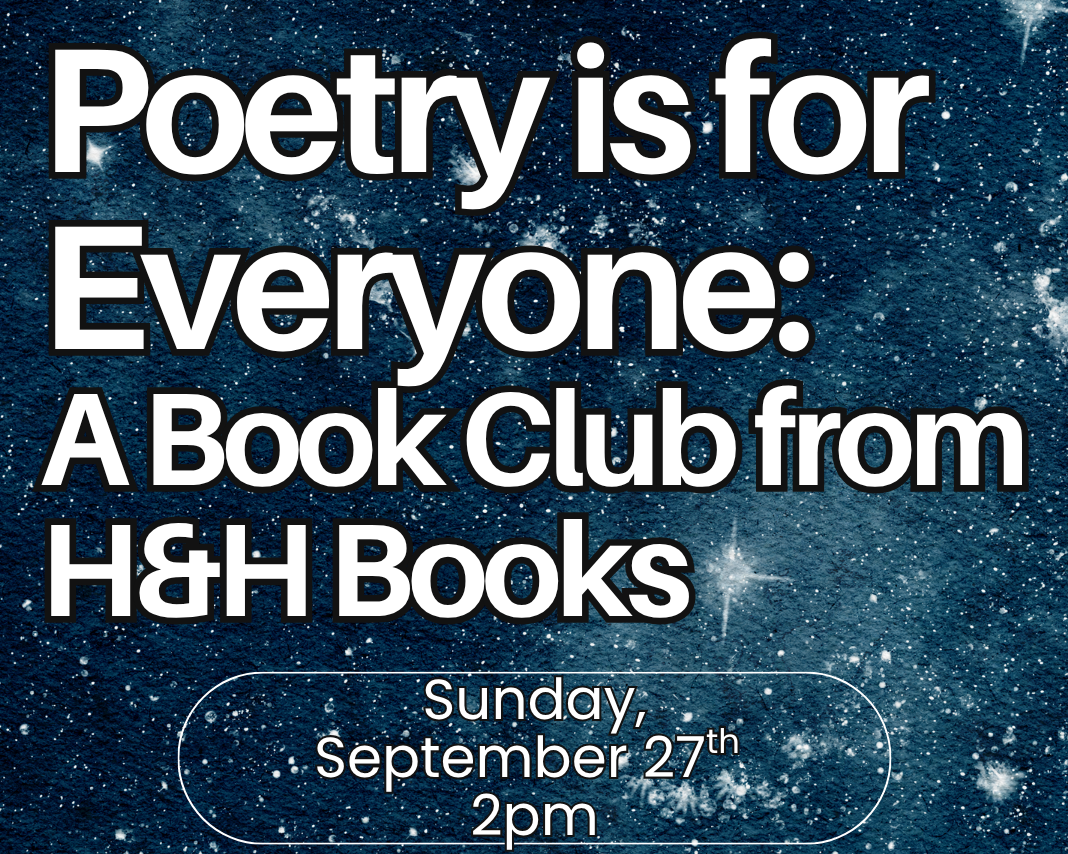 Poetry is for Everyone Book Club: September Meeting