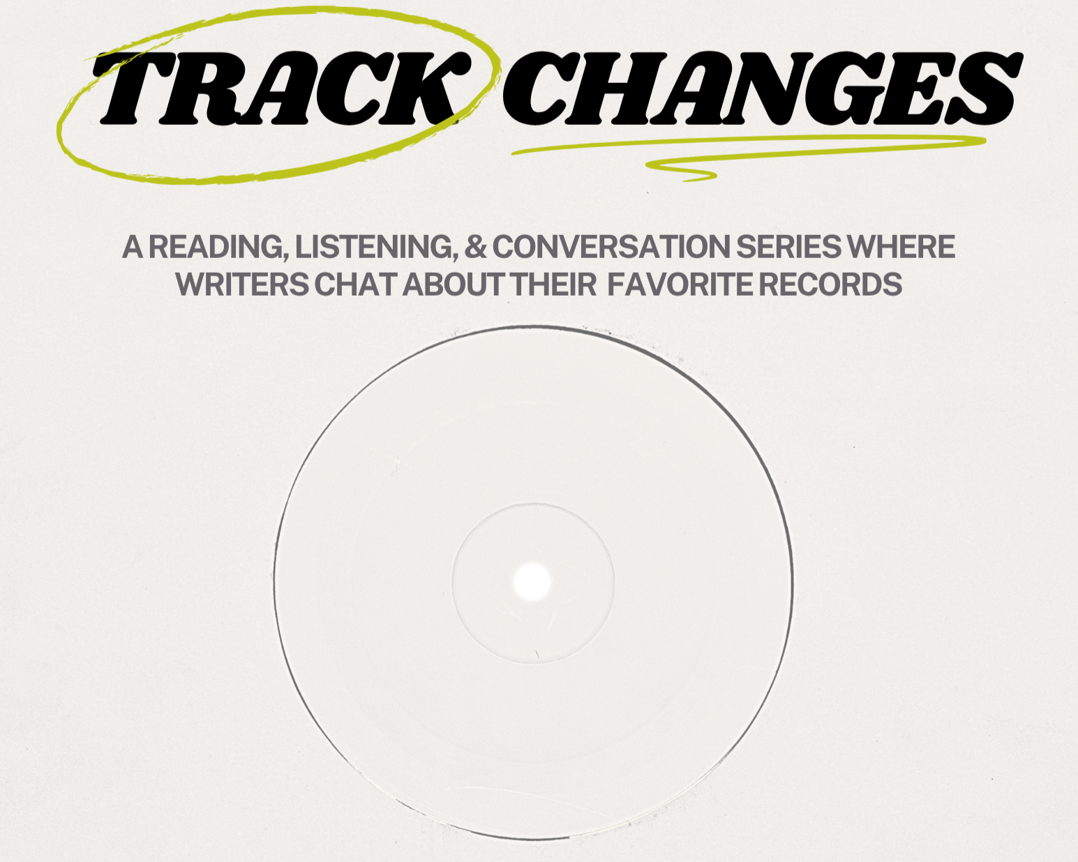 We're Vending at September's Track Changes!