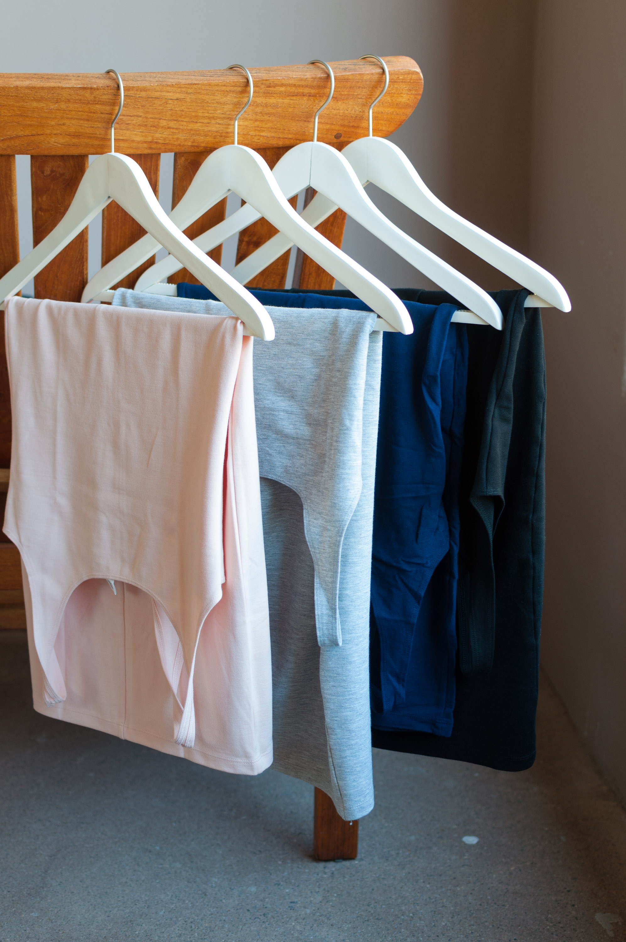 I packed the most basic color palette for this trip - Navy, Black, and only two other colors - the pink and gray dresses pictured above. It makes getting dressed for dinner a mindless task, leaving me more time for an extra yoga class, a nap, or whatever I please really.