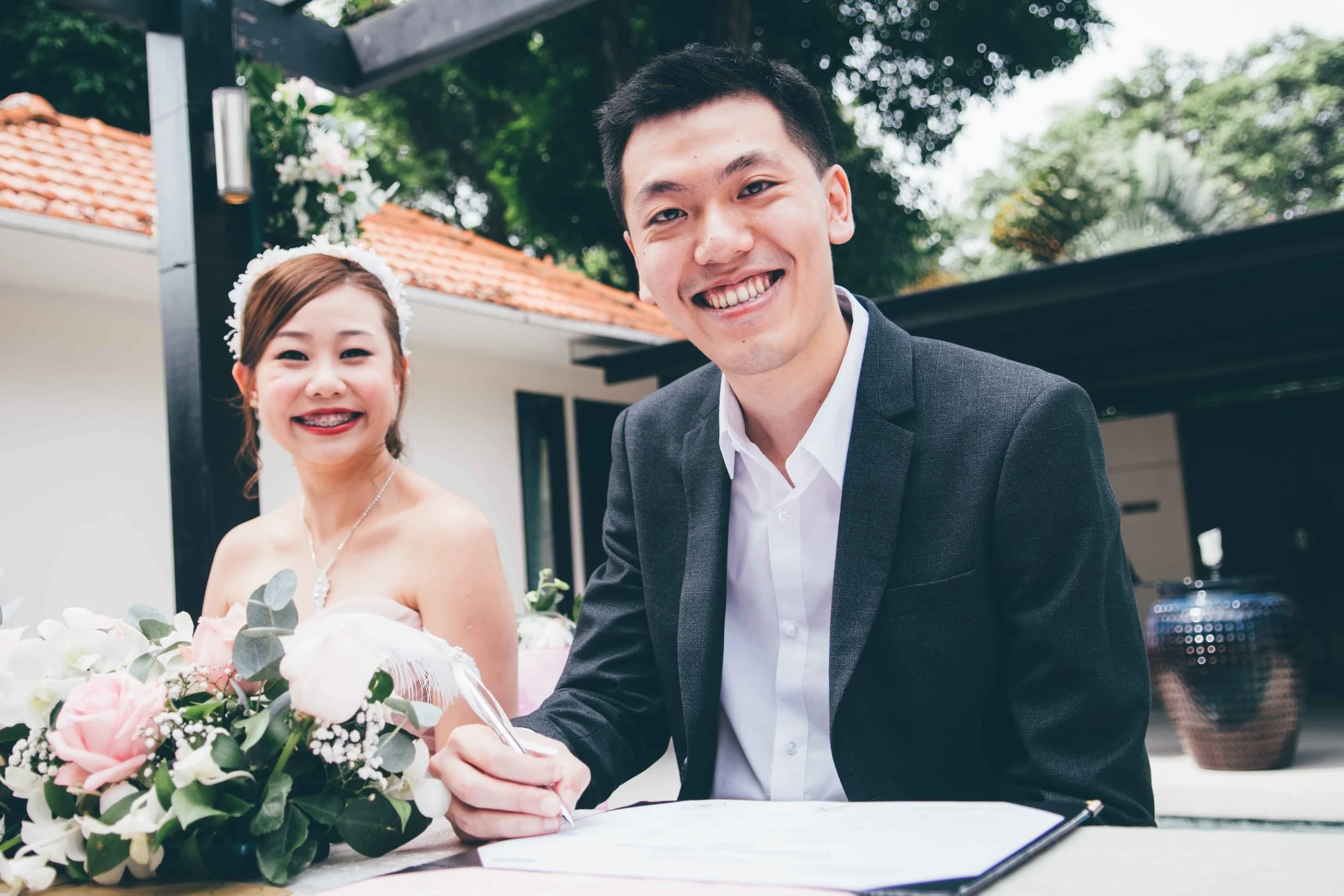 professional wedding solemnisation photographer in singapore best