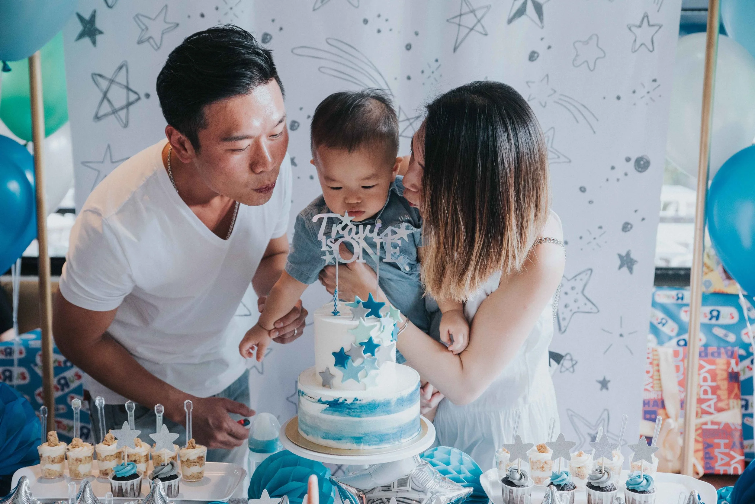 Travis's 1st Birthday Party