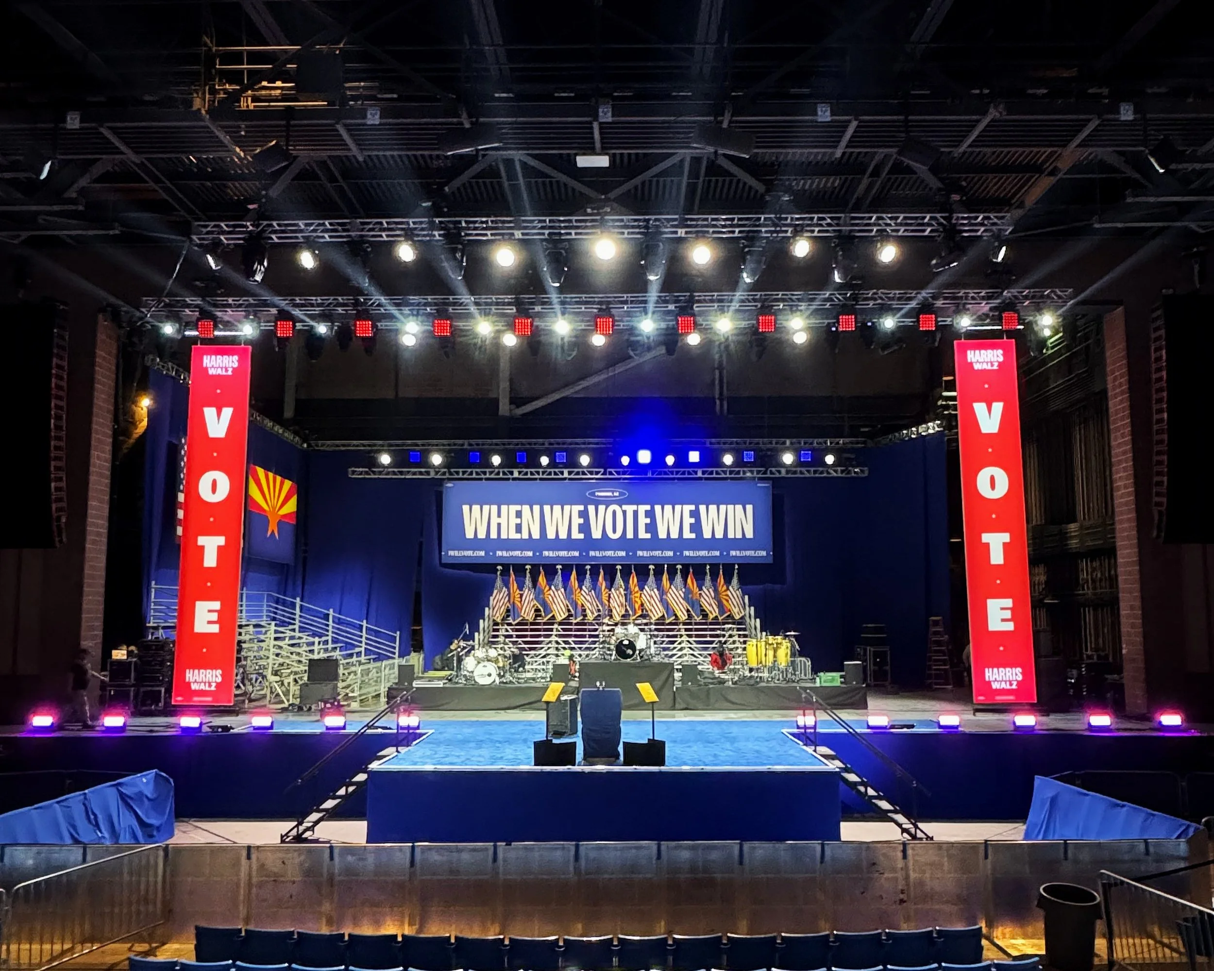 Harris For President Rally @ Phoenix, AZ 
