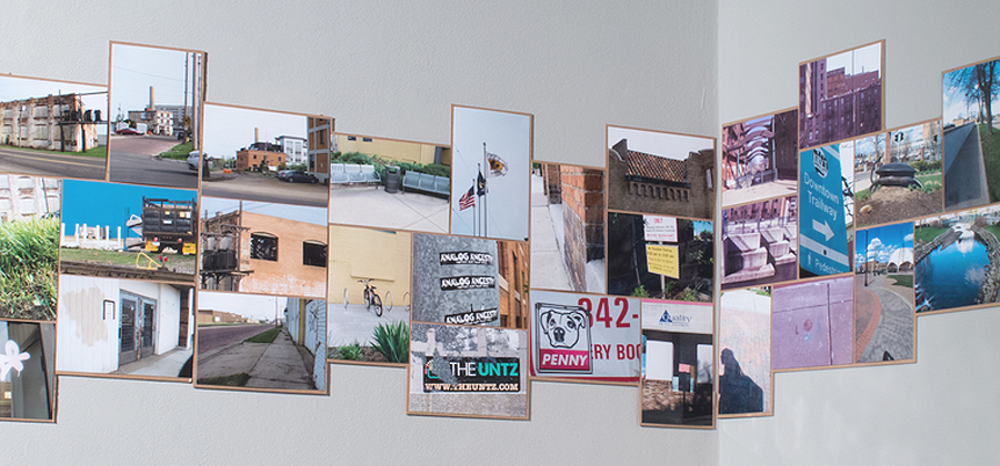 I am Here: Kalamazoo , photo installation, 2014