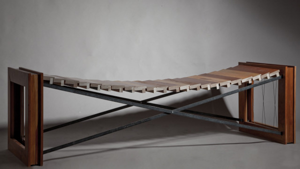 Contour, picture frames, cable, steel, 2013