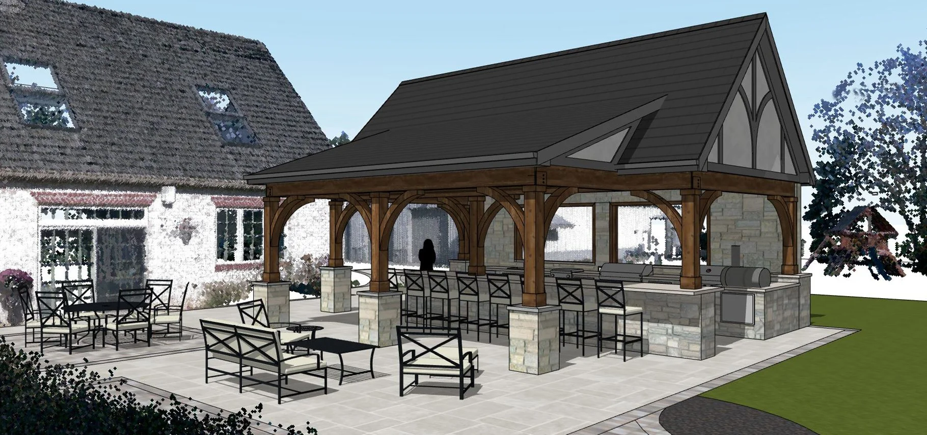 Sylvania - Outdoor Living Pavilion