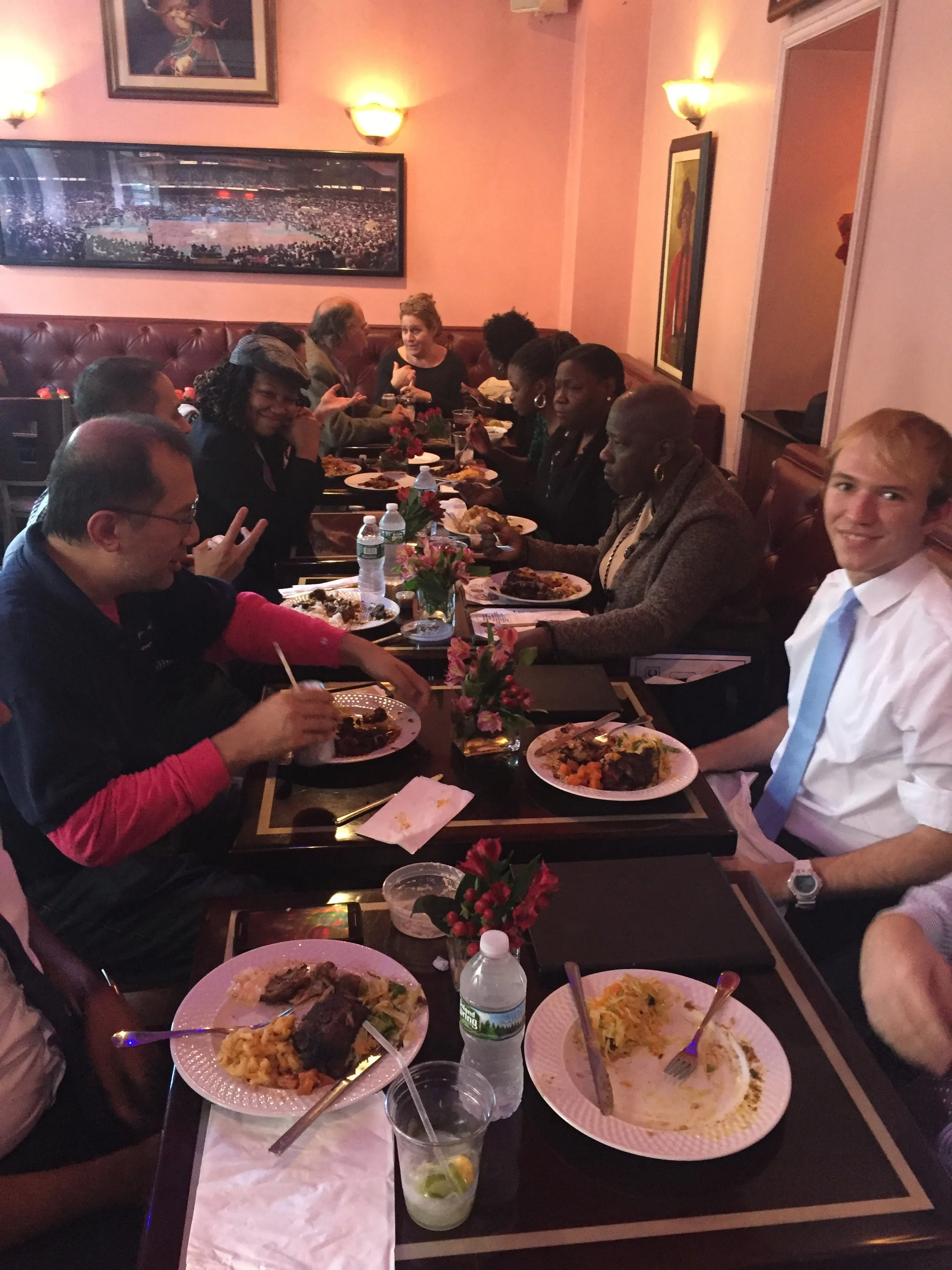 A delicious lunch at Sisters' Caribbean cuisine