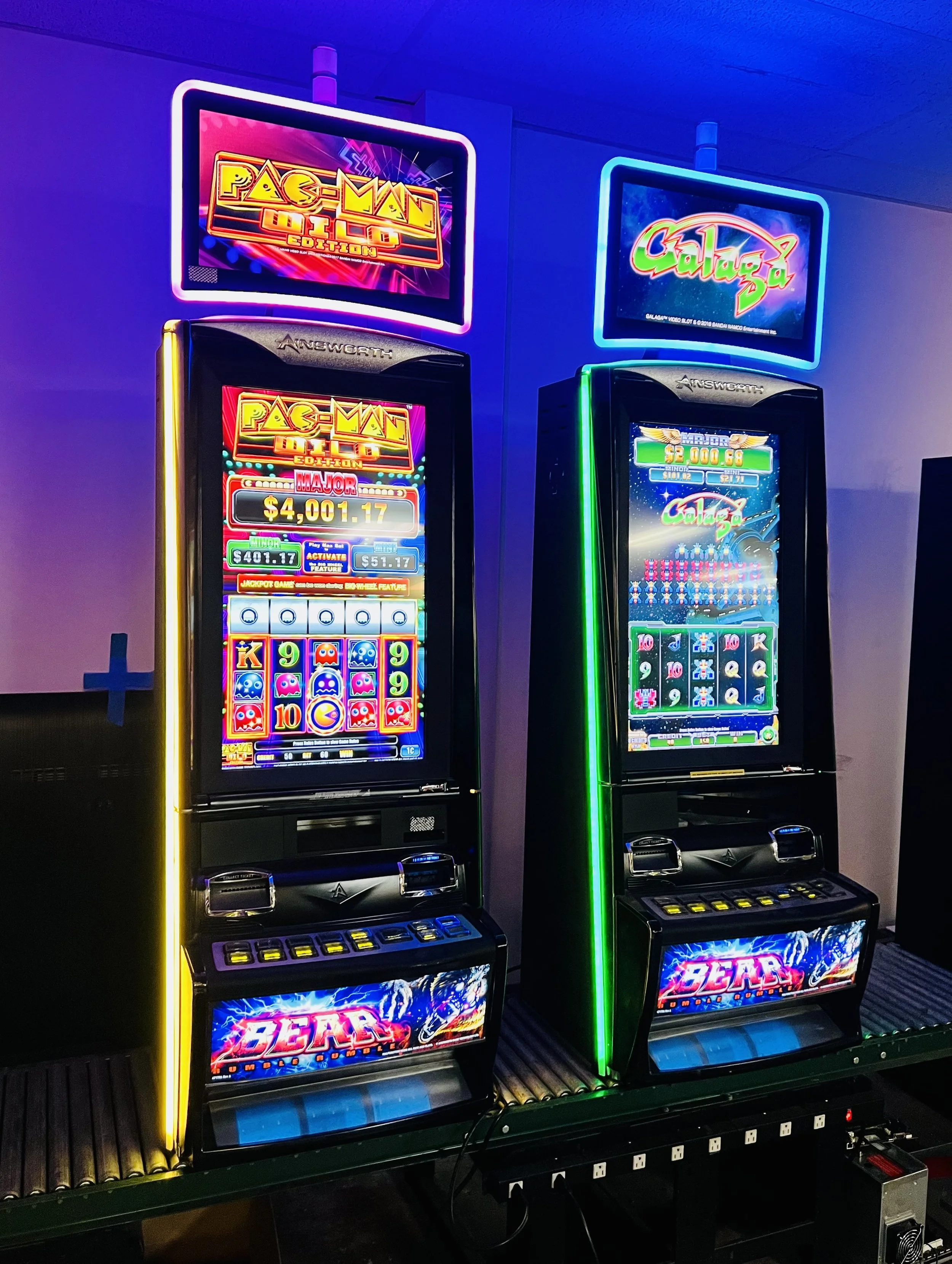 Industry sales leader of slot machines and slot machine parts ...