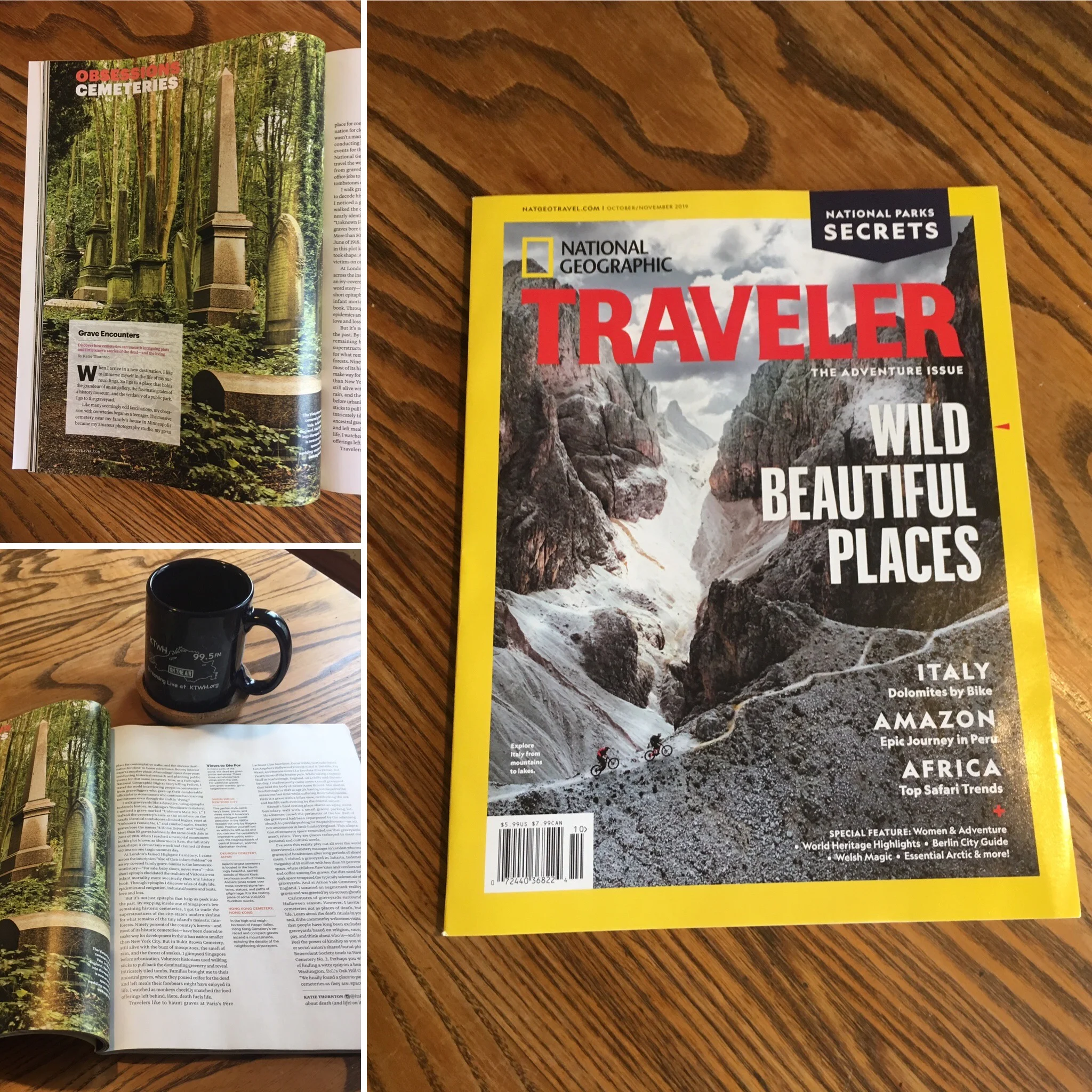 "Obsessions: Cemeteries" in Nat Geo Traveler Magazine