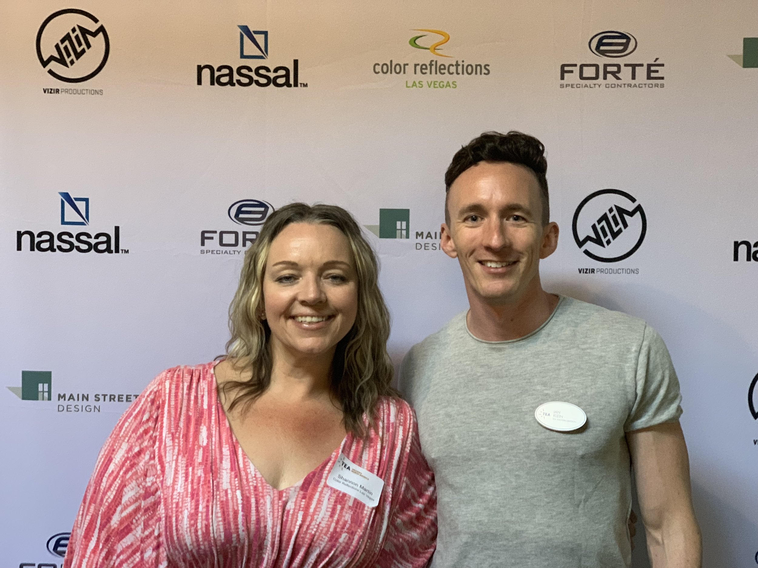 Shannon Martin, Director of Business Development, Color Reflections and Ian Klein, President, Vizir Productions
