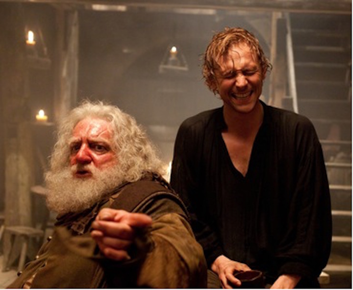 Tom Hiddleston as Prince Hal in The Hollow Crown.
