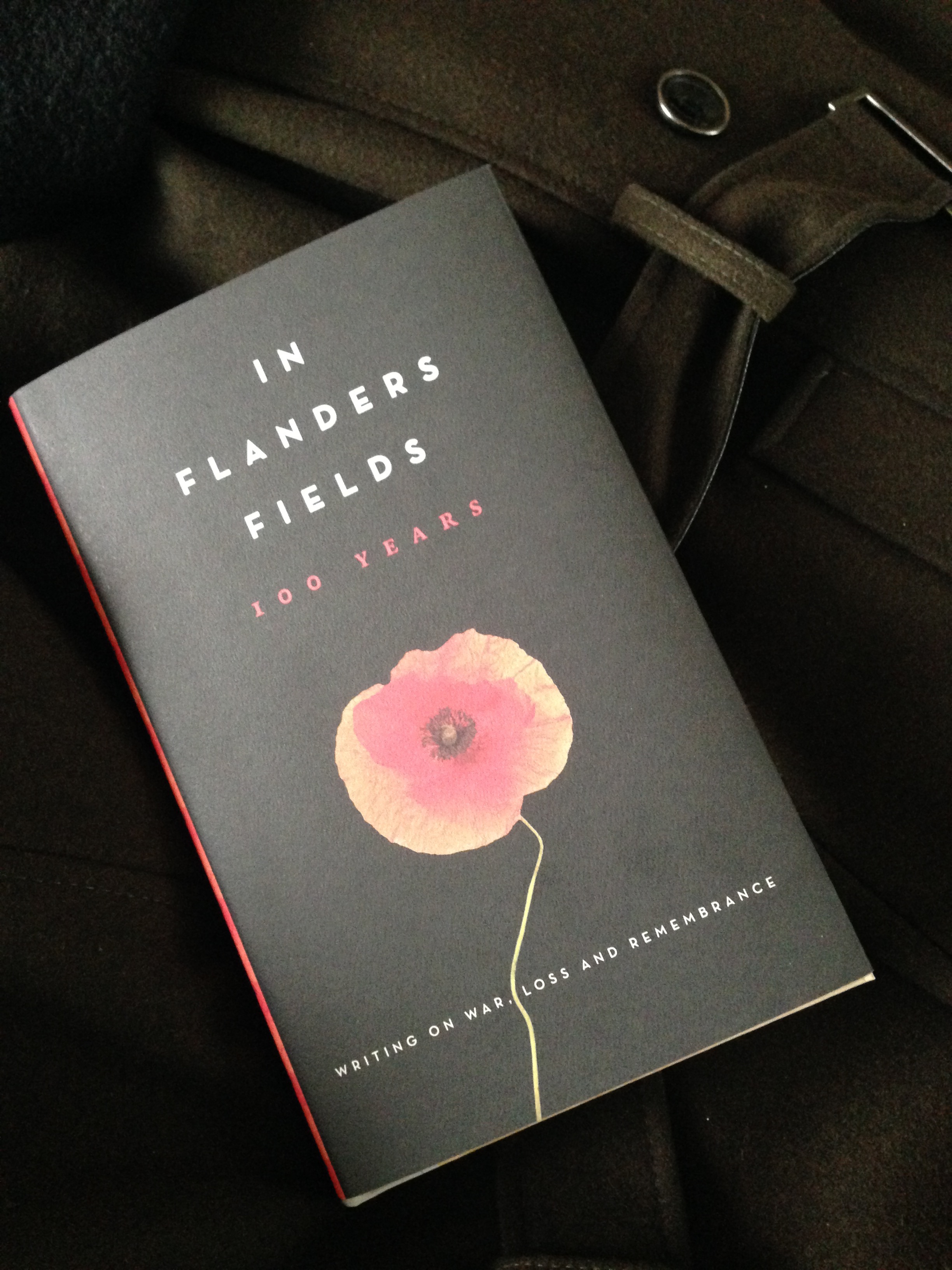 A collection of essays, photos and illustrations. The most interesting take on "In Flanders Fields" I have ever read. In Flanders Fields 100 Years - Writing on War, Loss and Remembrance