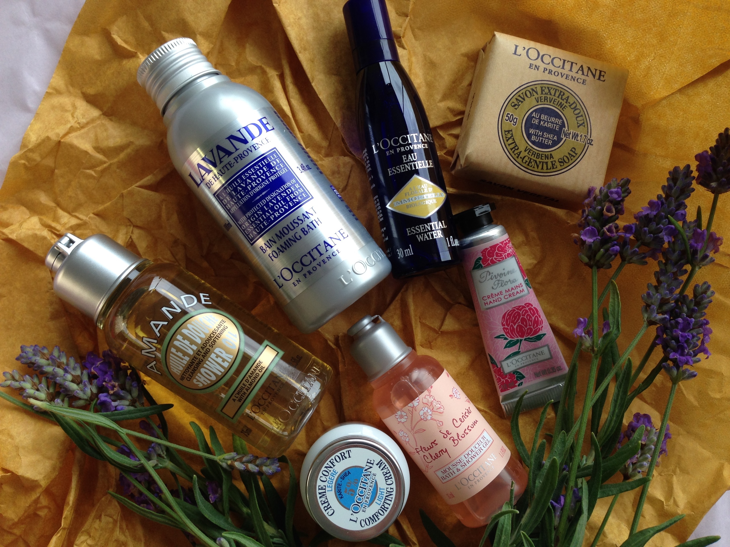 Holiday Essentials Kit contains travel sizes of some of L'Occitane's most popular products.