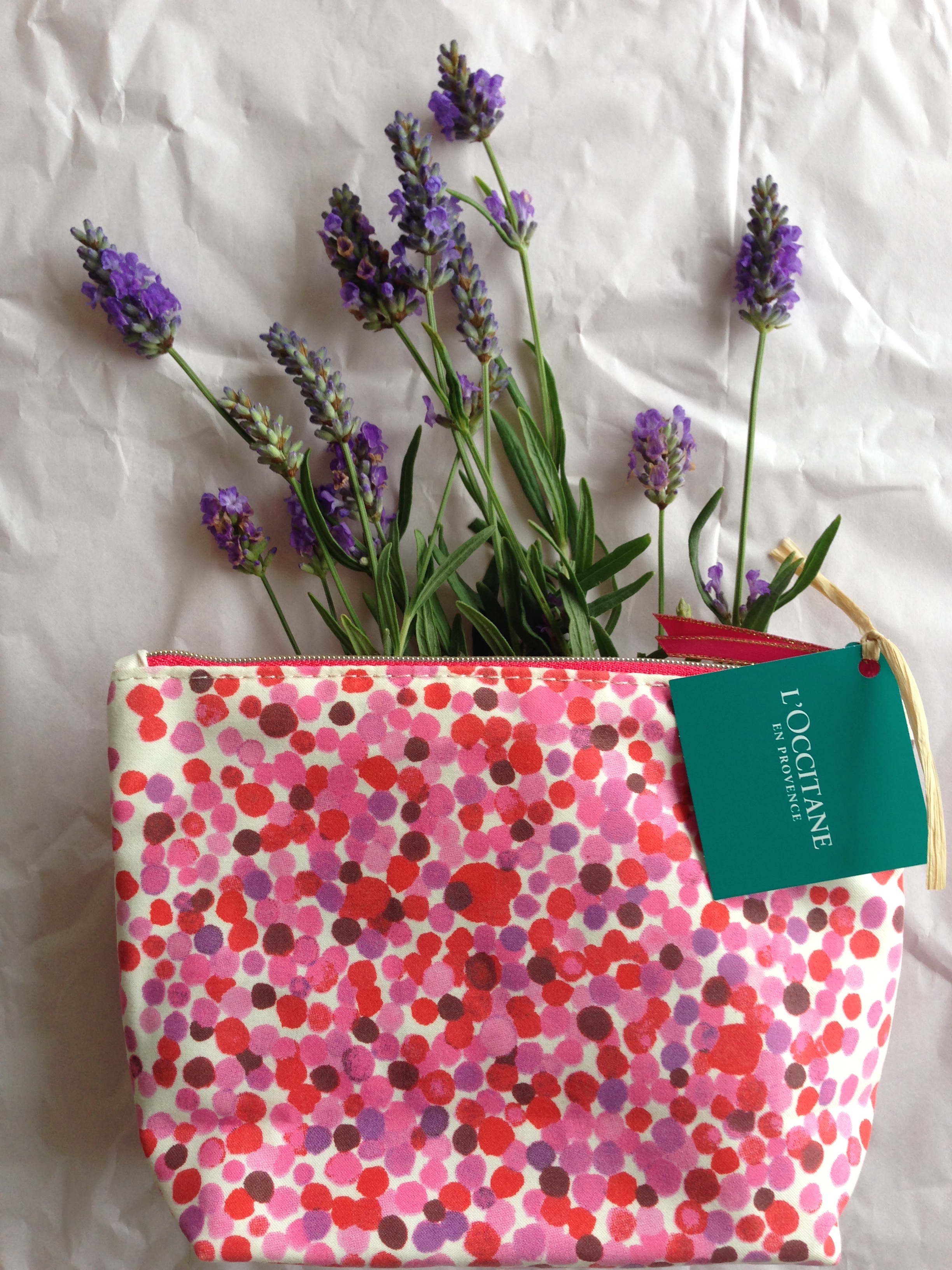 My free gift came in this adorable makeup bag and included Almond Cleansing and Exfoliating Delicious Soap for the body, Almond body oil, a mini Shea butter hand cream and a tiny jar of Perfecting Cream.