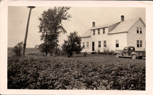 Dad's homestead in Rusagonis, New Brunswick where I spent a lot of my summers playing which included snooping and banister sliding, with or without my cousins.