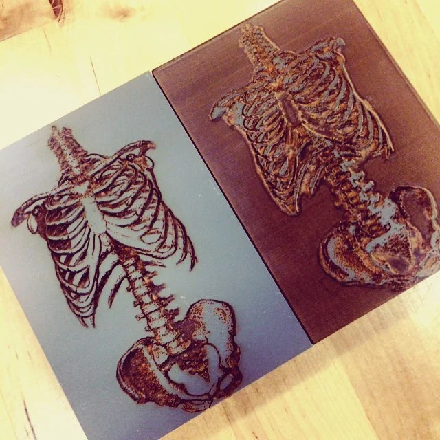 positive &amp; negative plates:&nbsp;from a public domain image, laser cut for testing