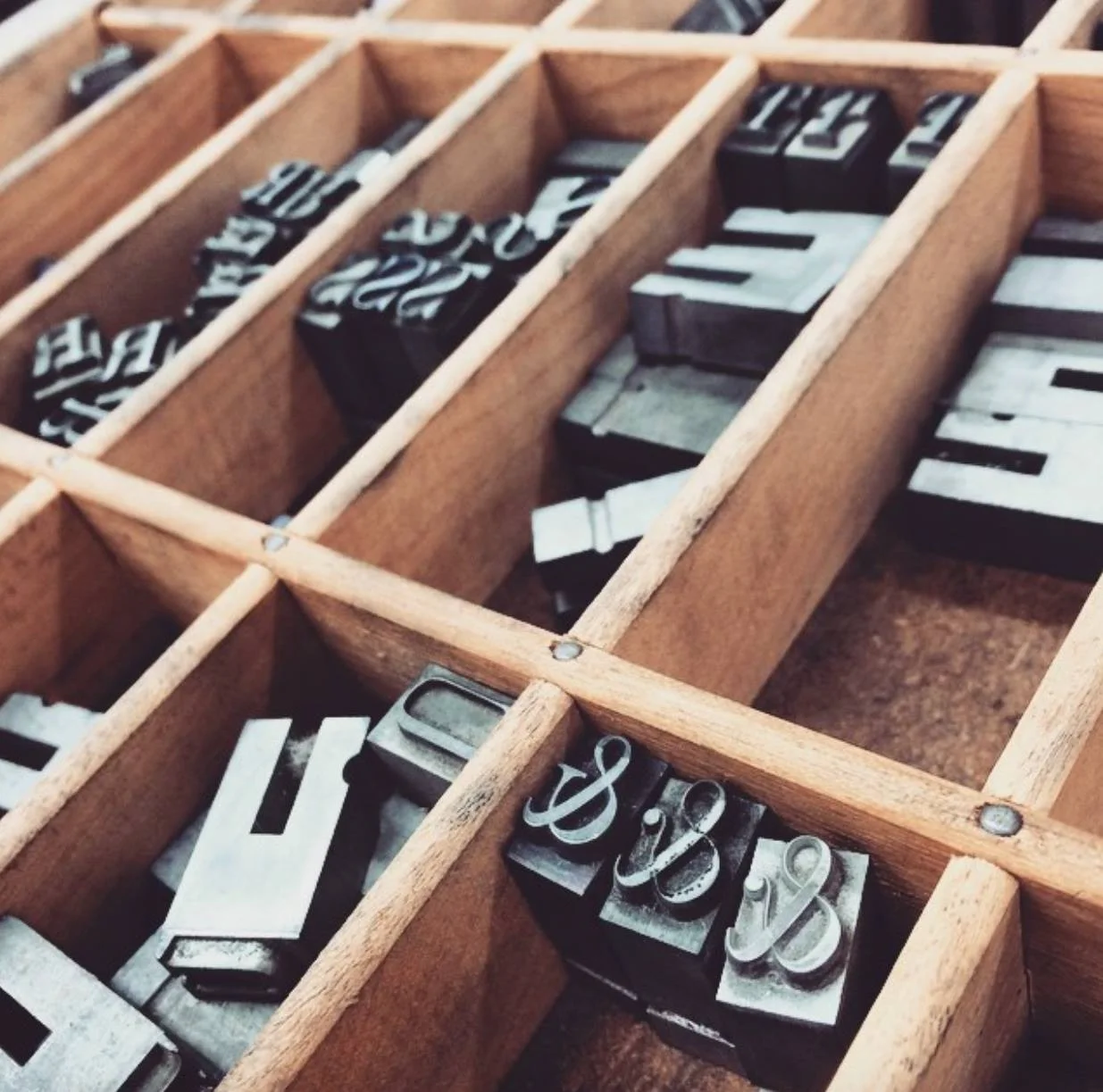 sling ink, type-high: one day letterpress class