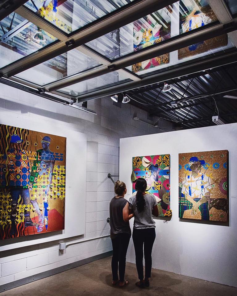 from First Friday Art Trail, September 1, 2017 - photo by VMBEE (from instagram @vbee)