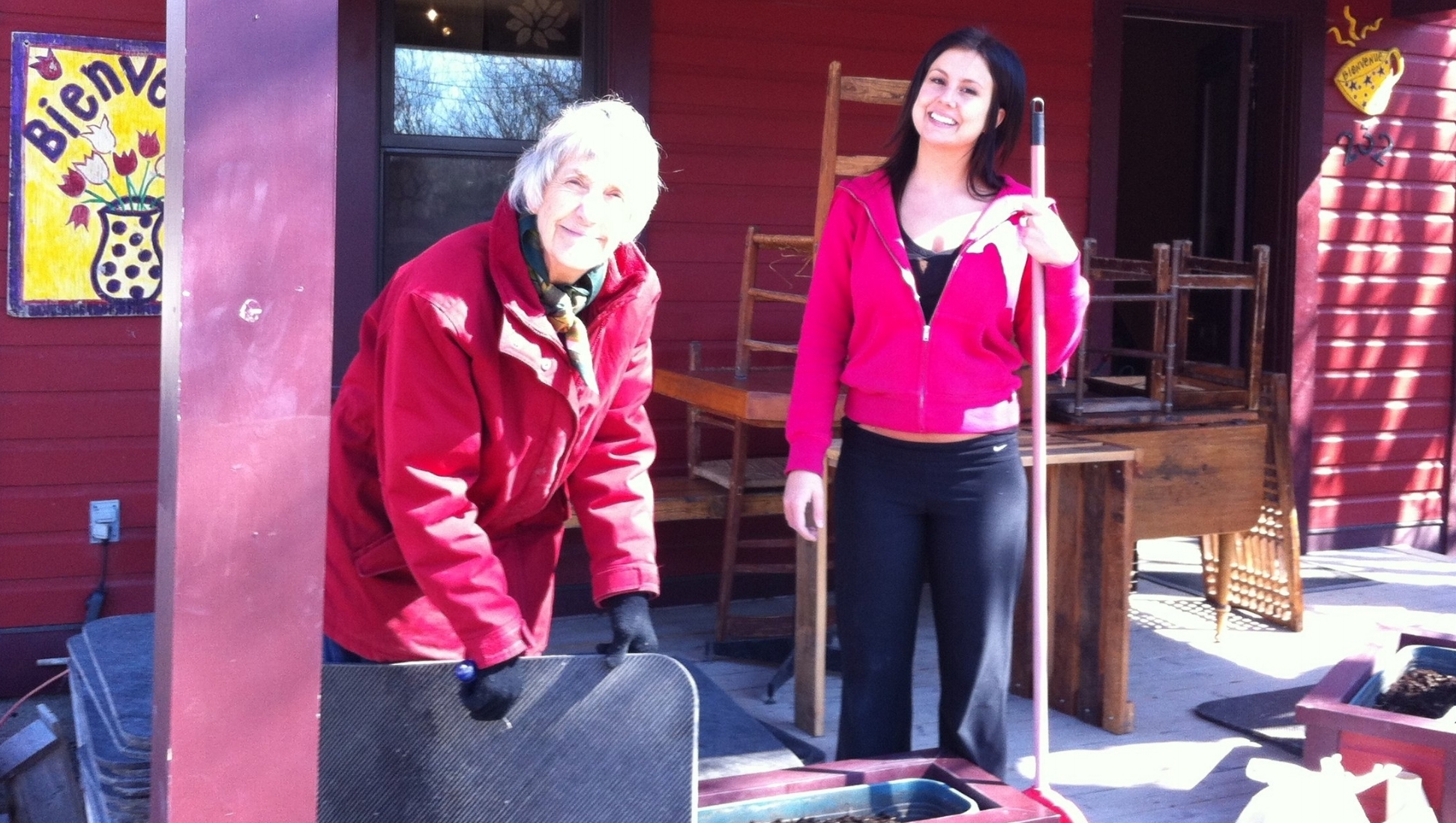 Notre relâche annuelle du printemps  / Our annual spring break and clean