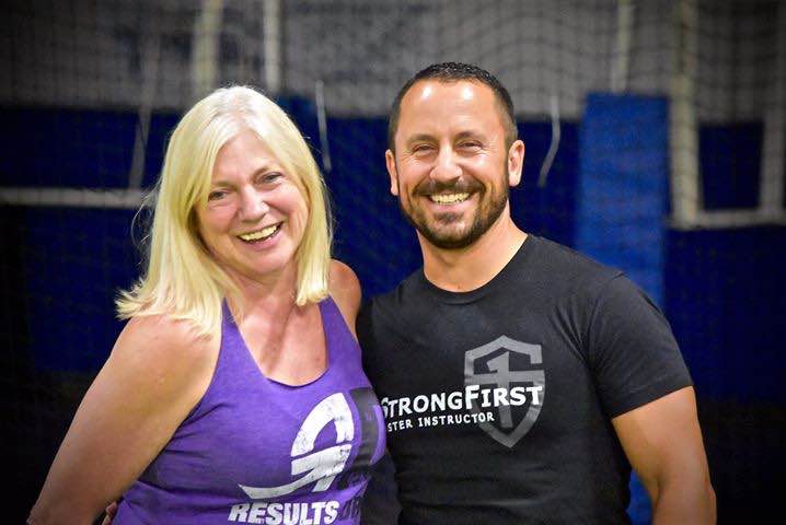 Coach Violet and Master SFG Phil Scarito.