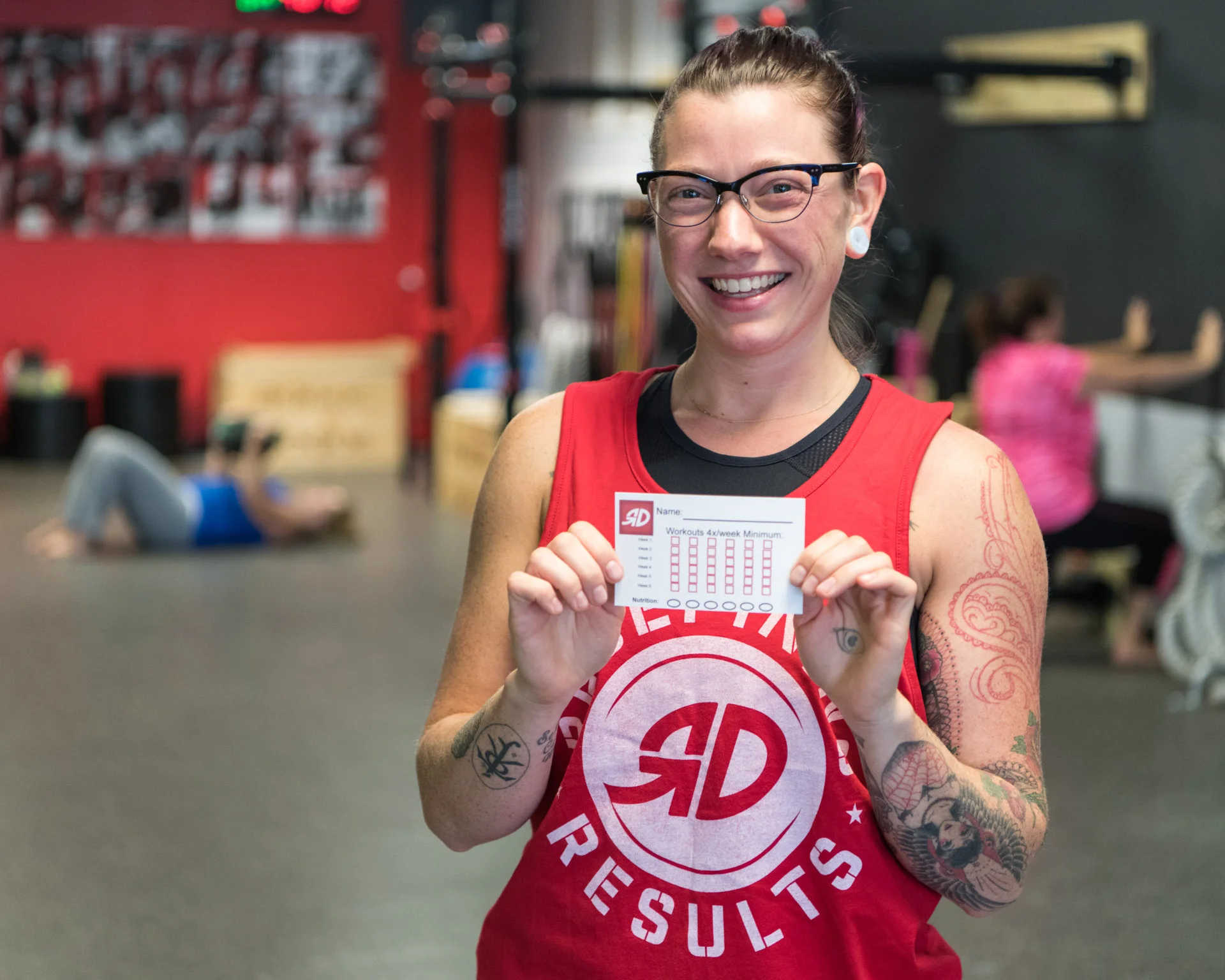 results-driven-gym-fitness-monroe-Jenna RYJ check in card smile.jpg