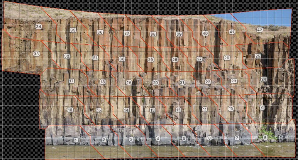 Stitching the Images