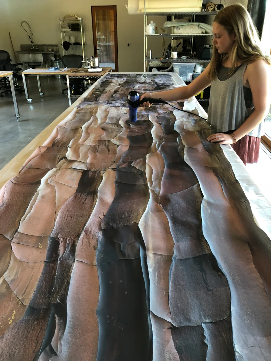 Drying the Glue