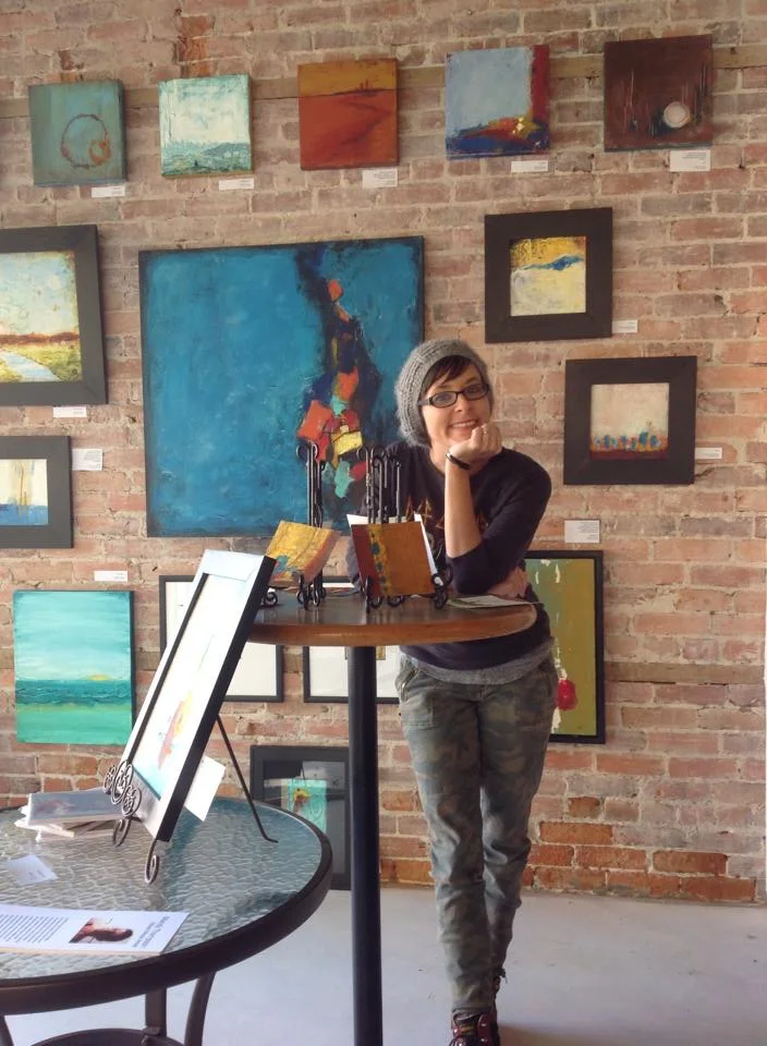Mandy at SoGlo Gallery in downtown Brunswick, GA.