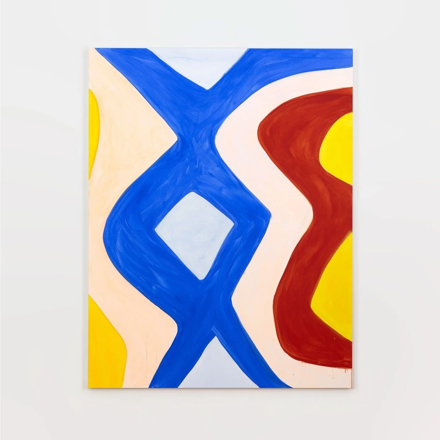 Closing in 5 days, Cosmic Repair at Timothy Taylor Gallery in NY debuts new colorful abstracts by Marina Adams. With these large and vibrant paintings, Adams uses color and abstract form to put current political crises in conversation with influentia