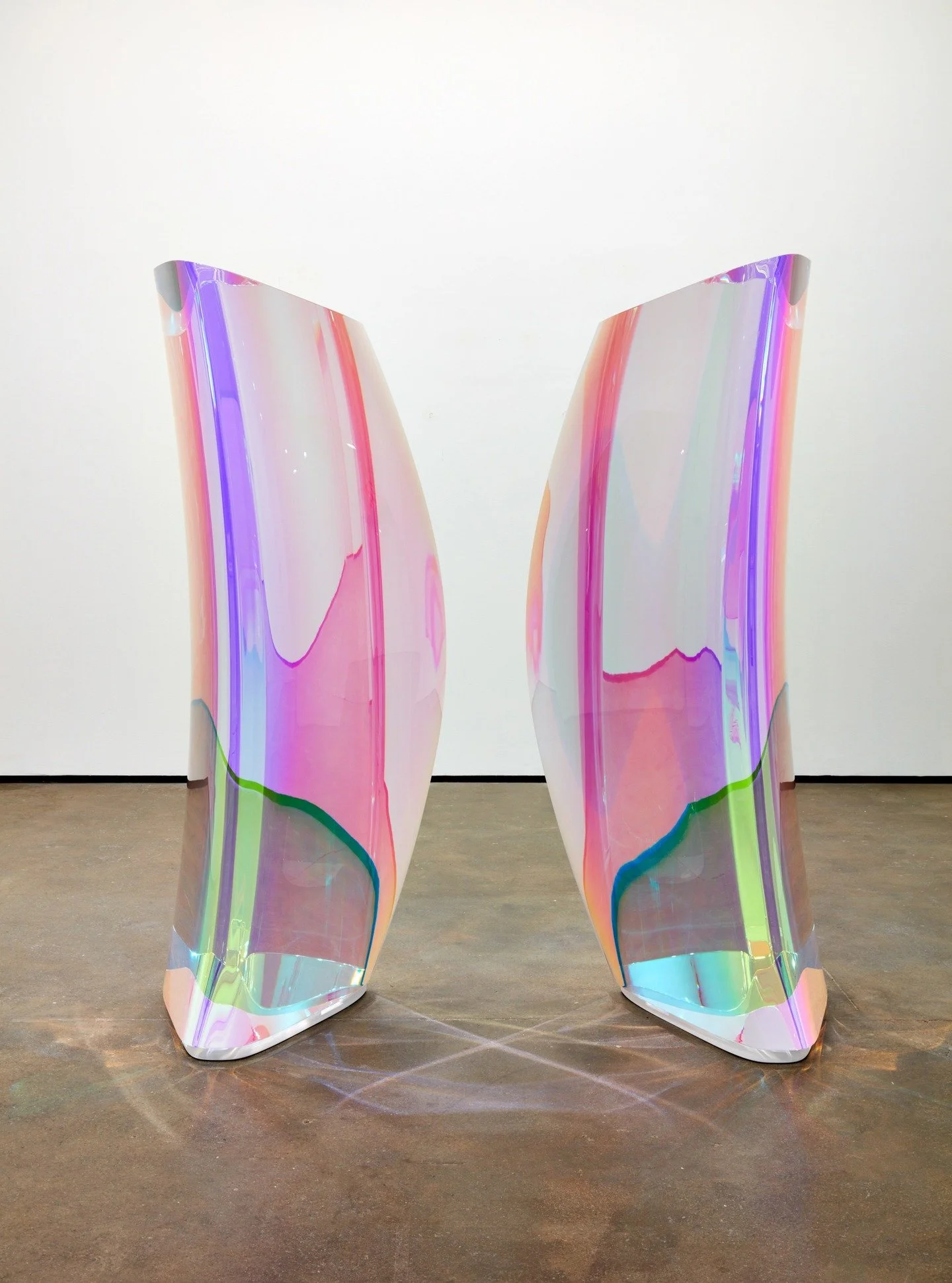 New paintings, works on paper and sculptures by Mariko Mori are showing in Radiance at Sean Kelly Gallery in NY. A student of ancient Japanese rock art, Mori is particularly interested in the monolithic Iwakara rocks believed to contain sacred presen