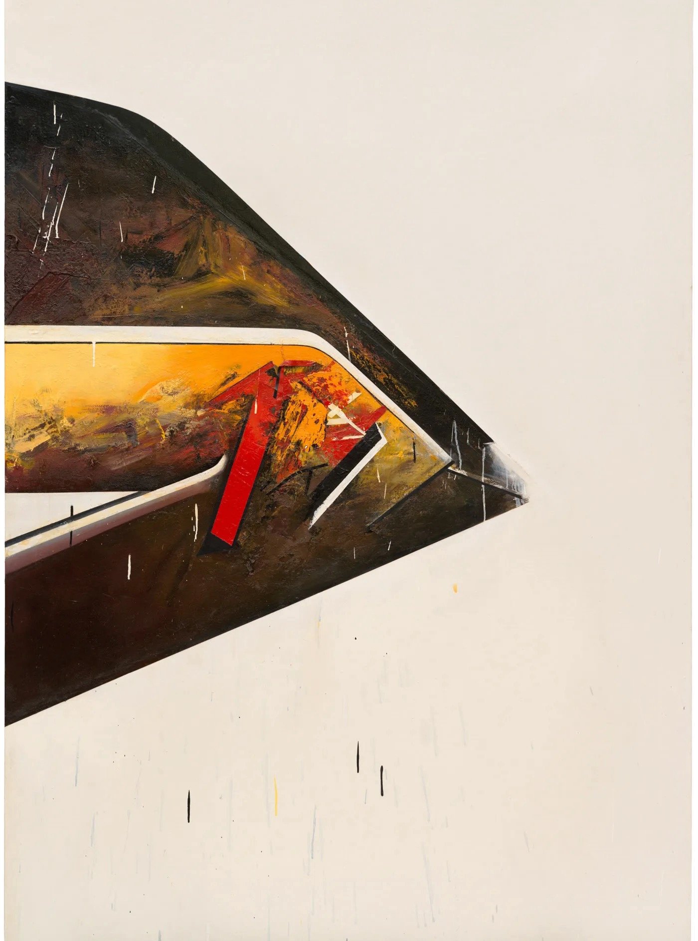 Garnets on the Boulder: Jay DeFeo Paintings of the 1980s at Paula Cooper Gallery in NY presents dramatic abstractions DeFeo made in the last decade of her life. While drawing on the formal vocabulary of postwar abstraction, DeFeo made paintings inspi