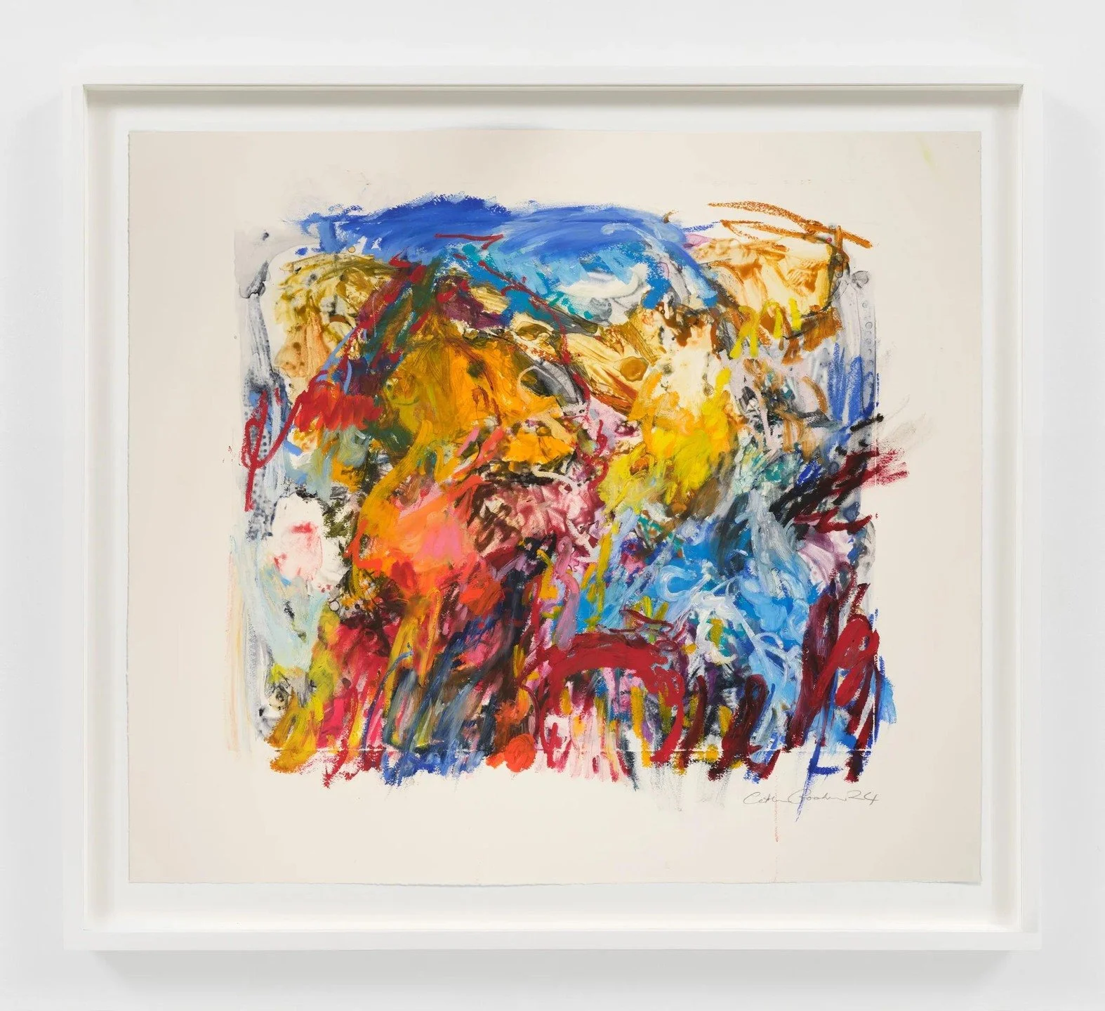 Recent prints by Catherine Goodman are on display for 10 more days in Island at Hauser &amp; Wirth's space on W 18th Street. Goodman made this series during an artist's residency at the renowned NY printing studio Universal Limited Art Editions (ULAE