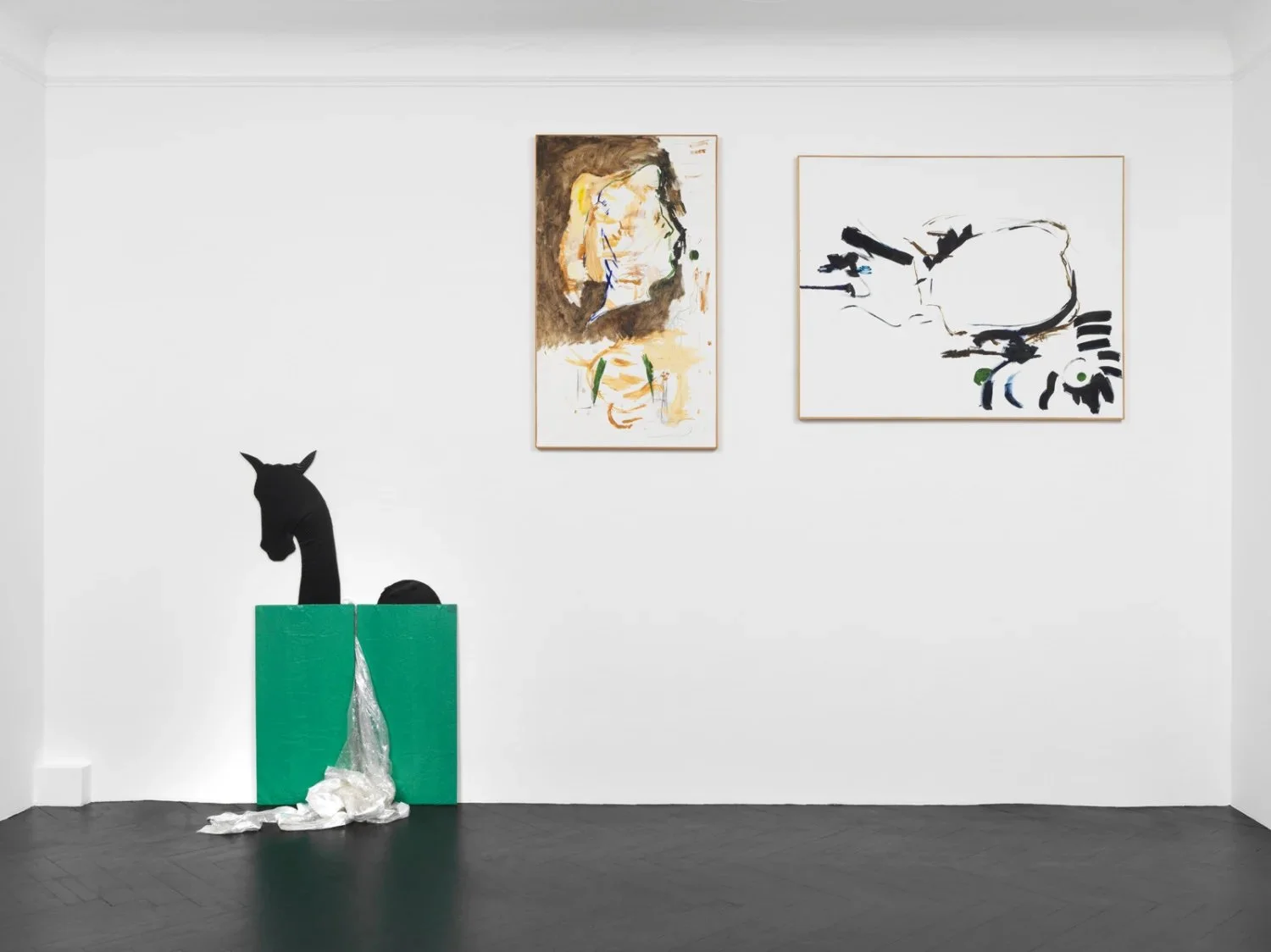 Showing into the new year, Angeldust at Galerie Buchholz in Berlin is a survey exhibition dedicated to Michael Krebber. Born in Cologne in 1954, Krebber started to make work in the 1970s and exhibit in the early 1980s while living in Berlin; during t