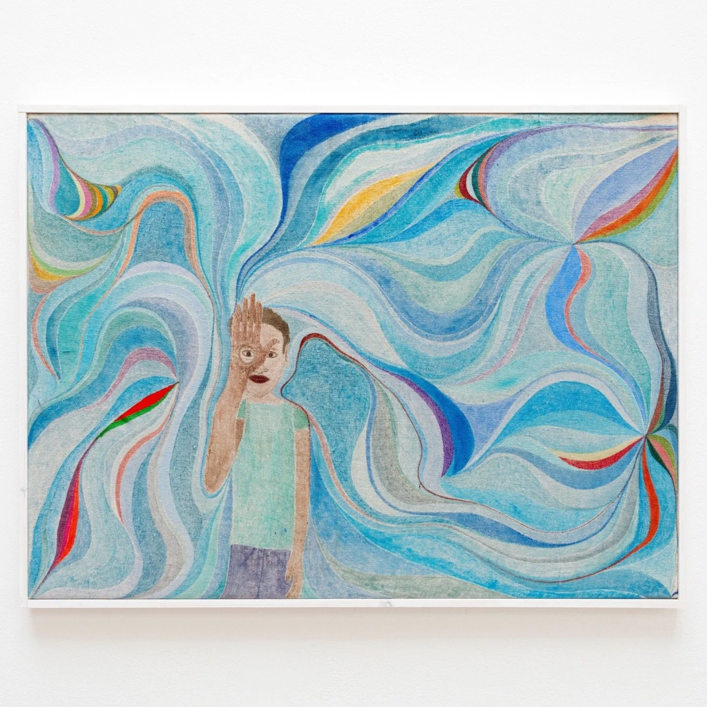 The Modern Institute in Glasgow is showing a selection of striking new paintings, prints, and sculptures by Chris Johanson through mid-January. Johanson's colorful abstractions arc and wend around one another in mid-sized lithographs and paintings. F