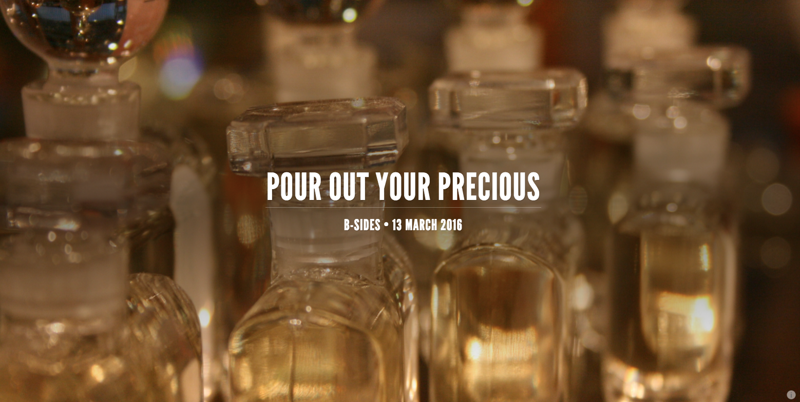 Without much effort each of us can come up with excuses for keeping our perfume in the cabinet when Jesus comes to dinner. 