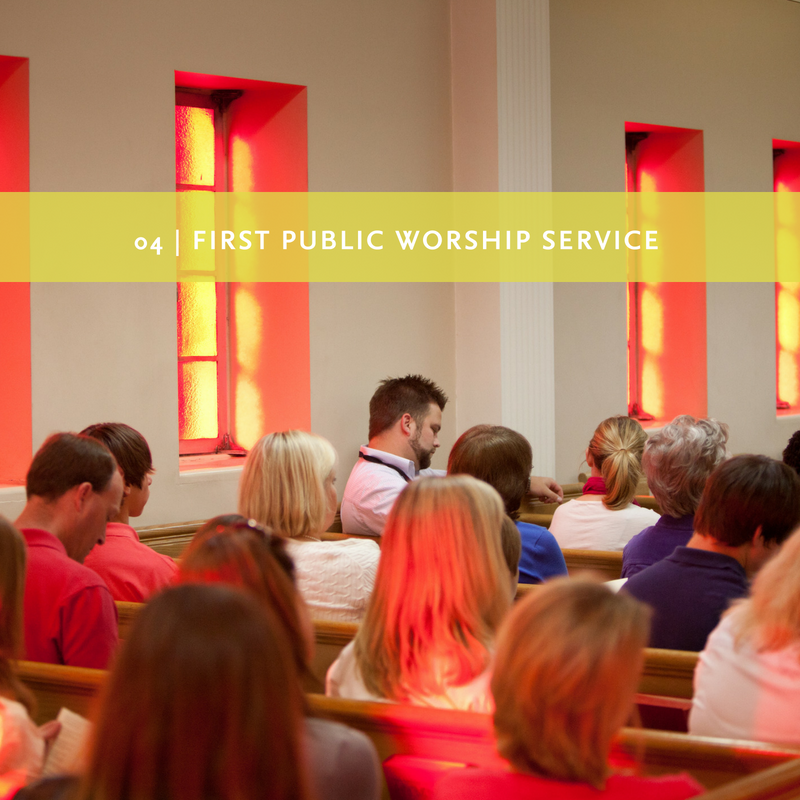 04 | First public worship service