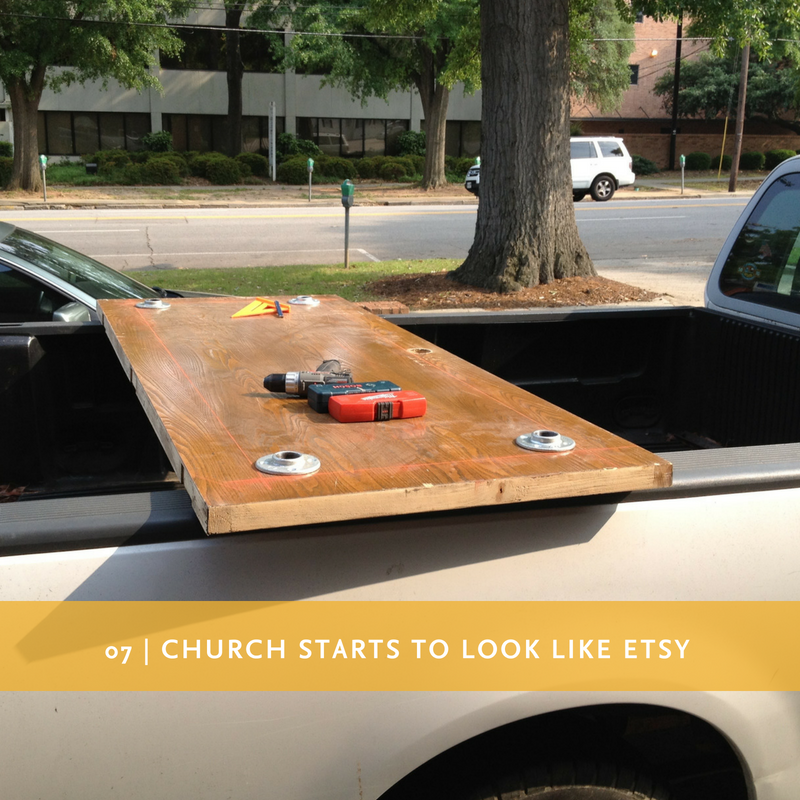 07 | Church starts to look like Etsy