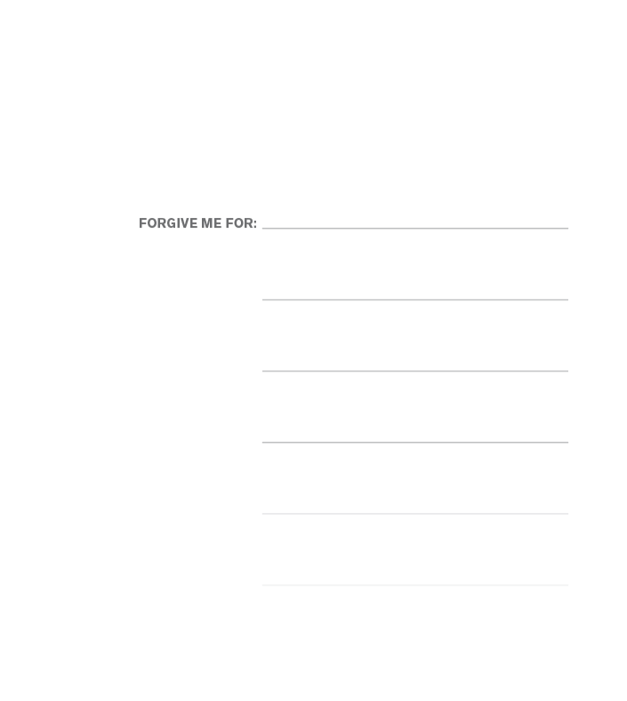 SERMON | Forgiveness Series 4 | Forgive me For...