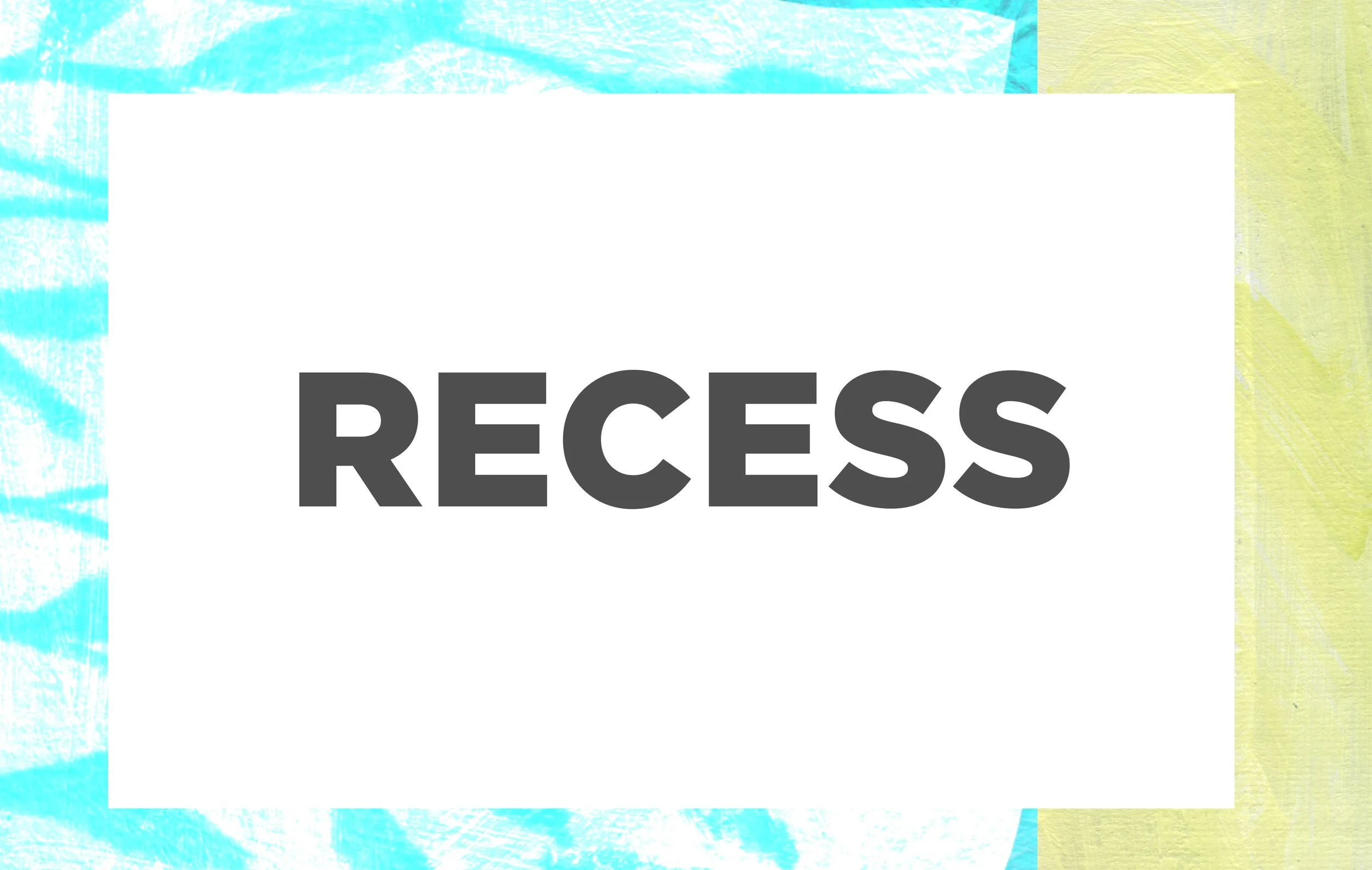 WORSHIP | Recess at Downtown Church