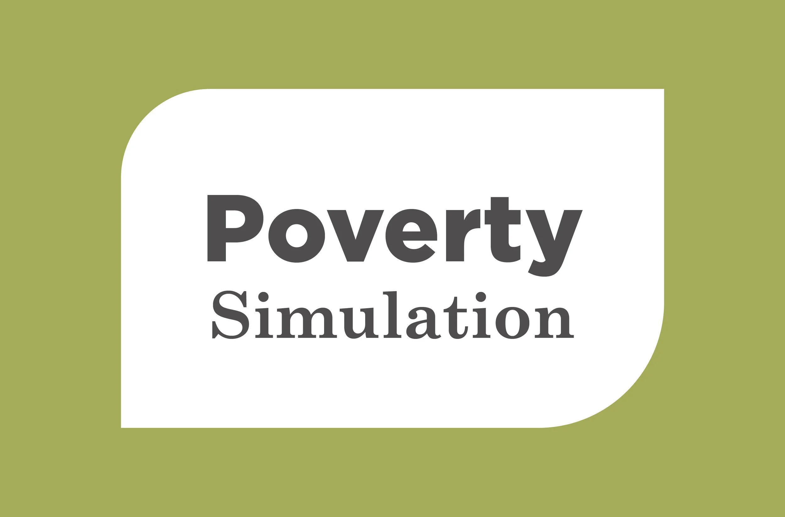 Poverty Simulation 