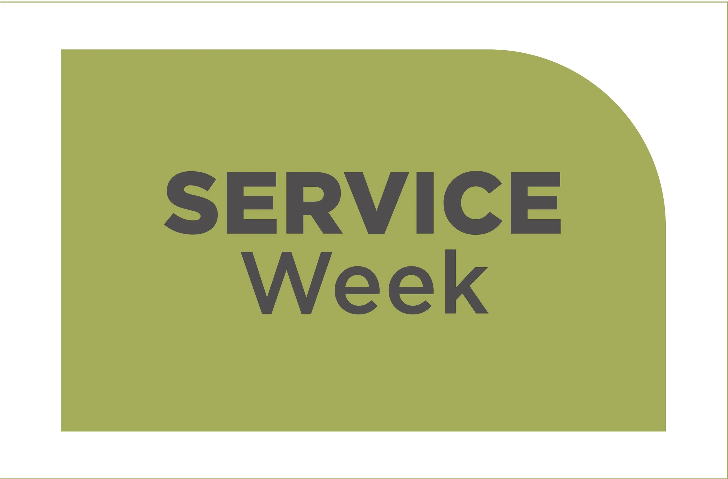 CONNECT | Service Week 