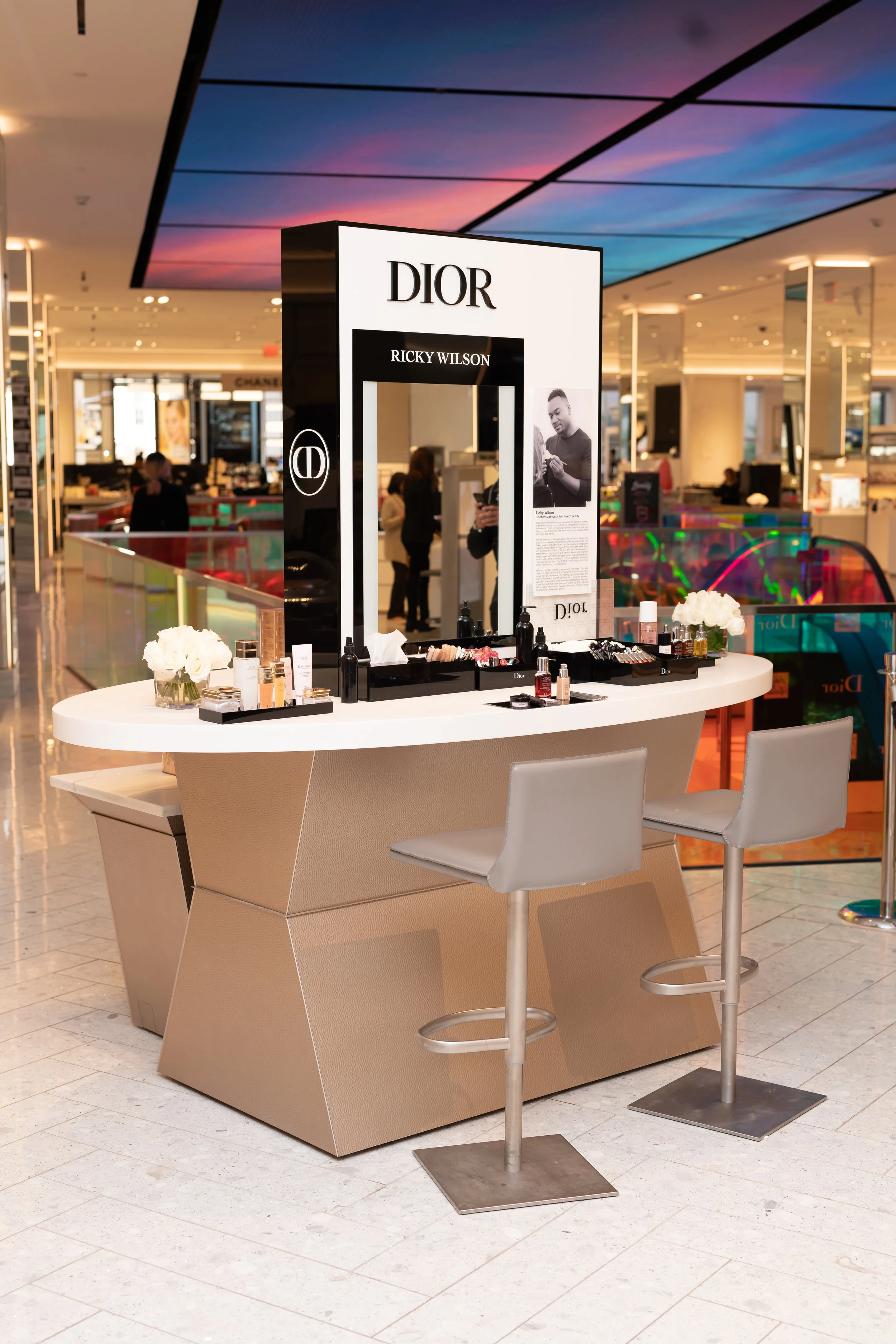 saks dior makeup