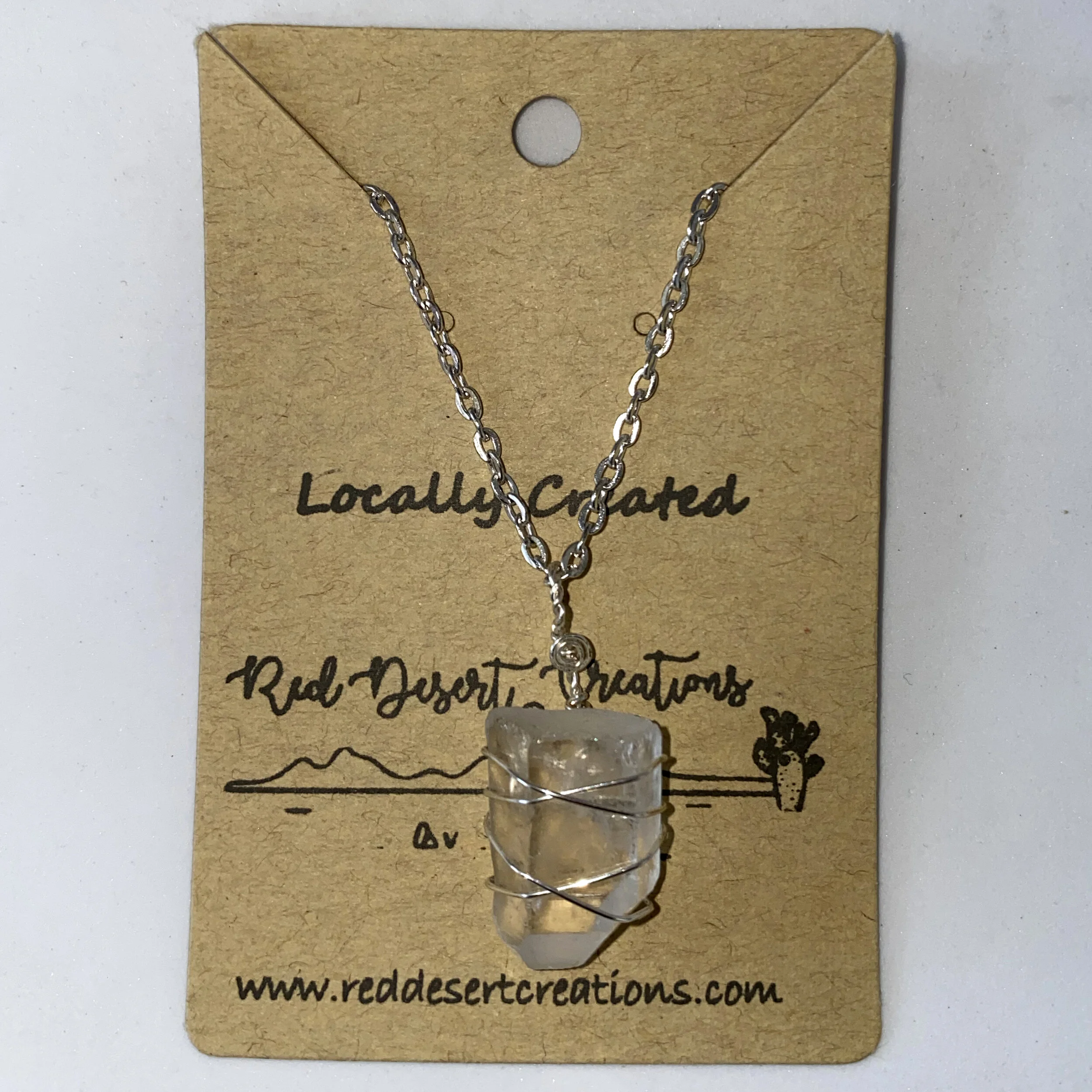 Quartz Pendant // $32