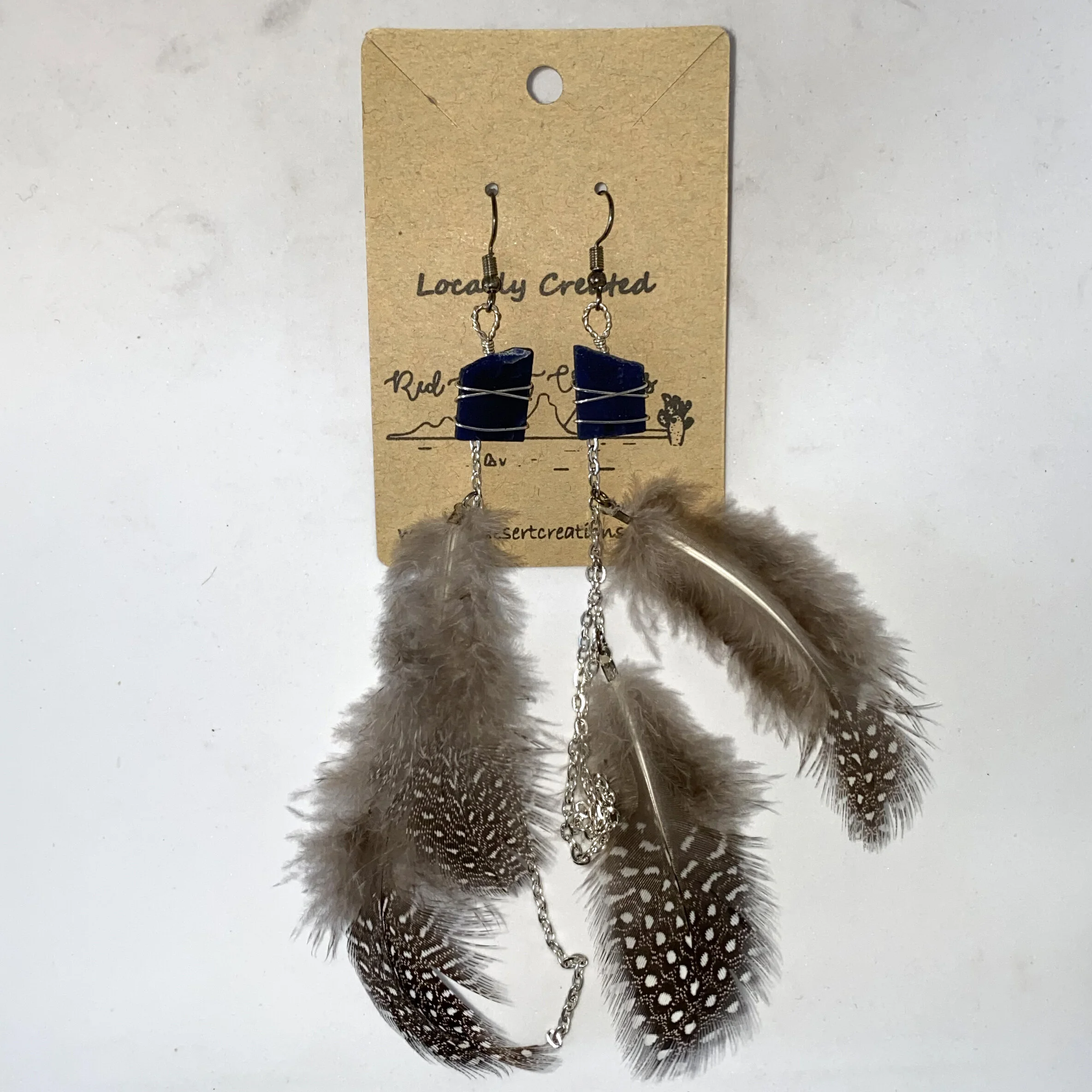 Sodalite Earrings //$58