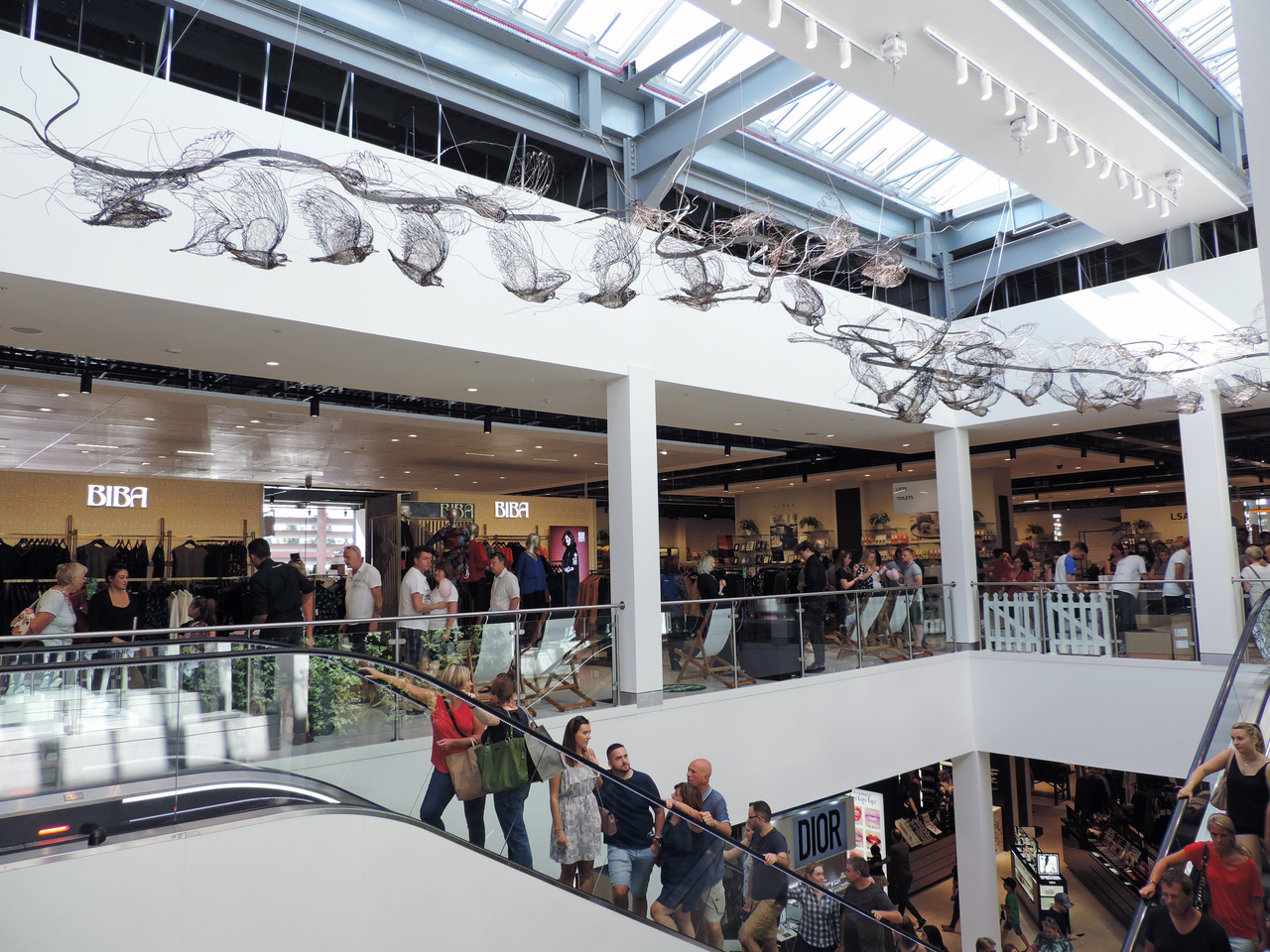 House of Fraser, Rushden Lakes, A Ponderance of Plovers, 2017