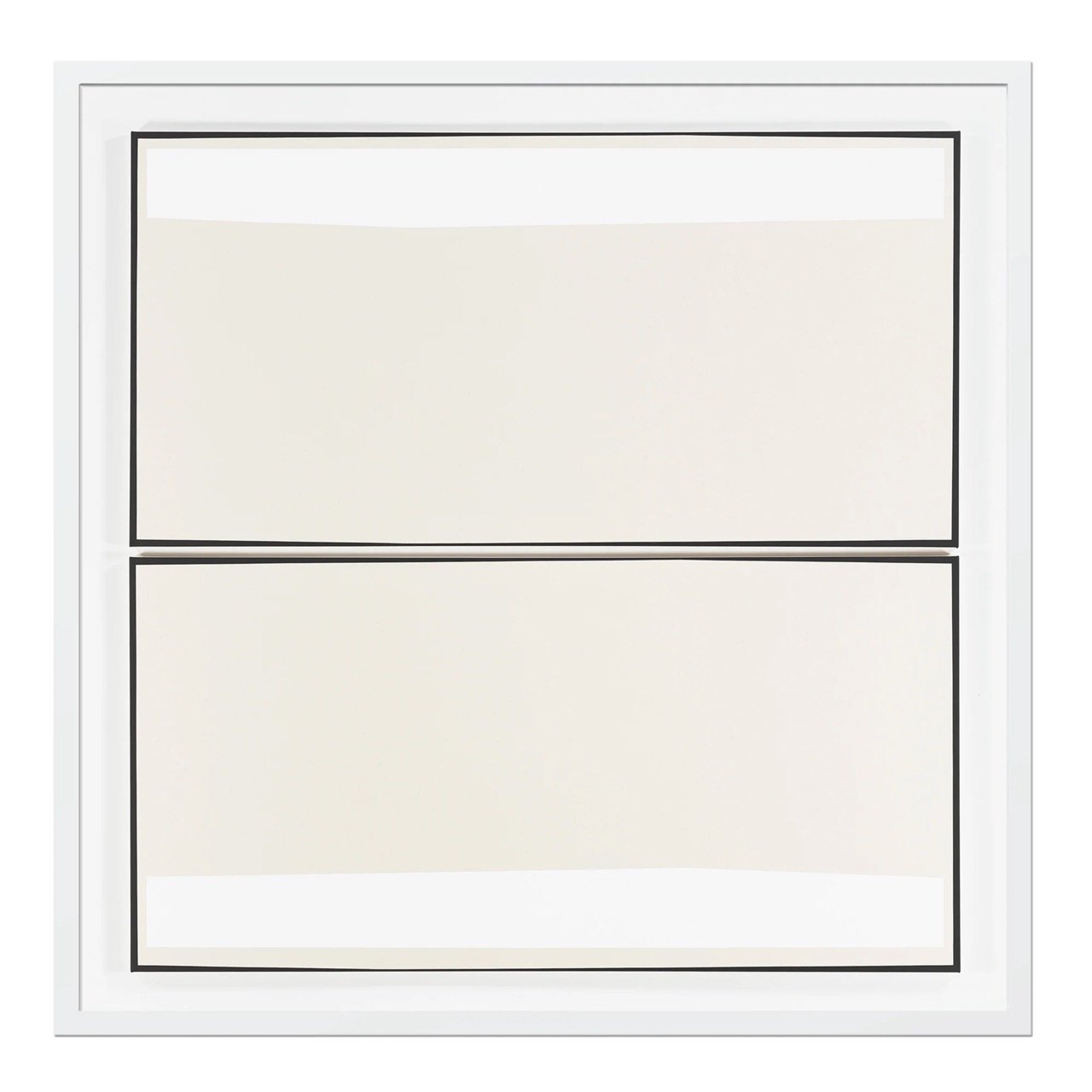   Peter Demos  Untitled (Horizon) , 2016  Archival pigment print, 30 x 30 inches   (Framed Example) 